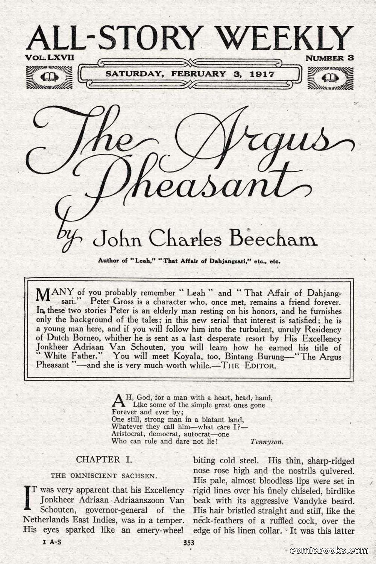 All Story Magazine, February 3, 1917 — page 11 of 194