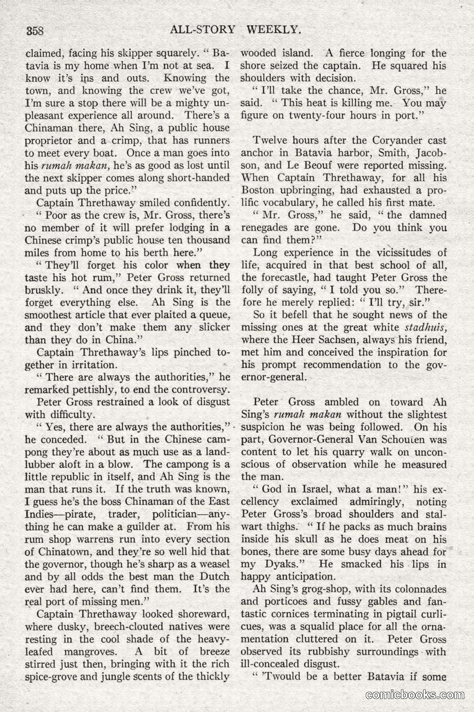 All Story Magazine, February 3, 1917 — page 16 of 194