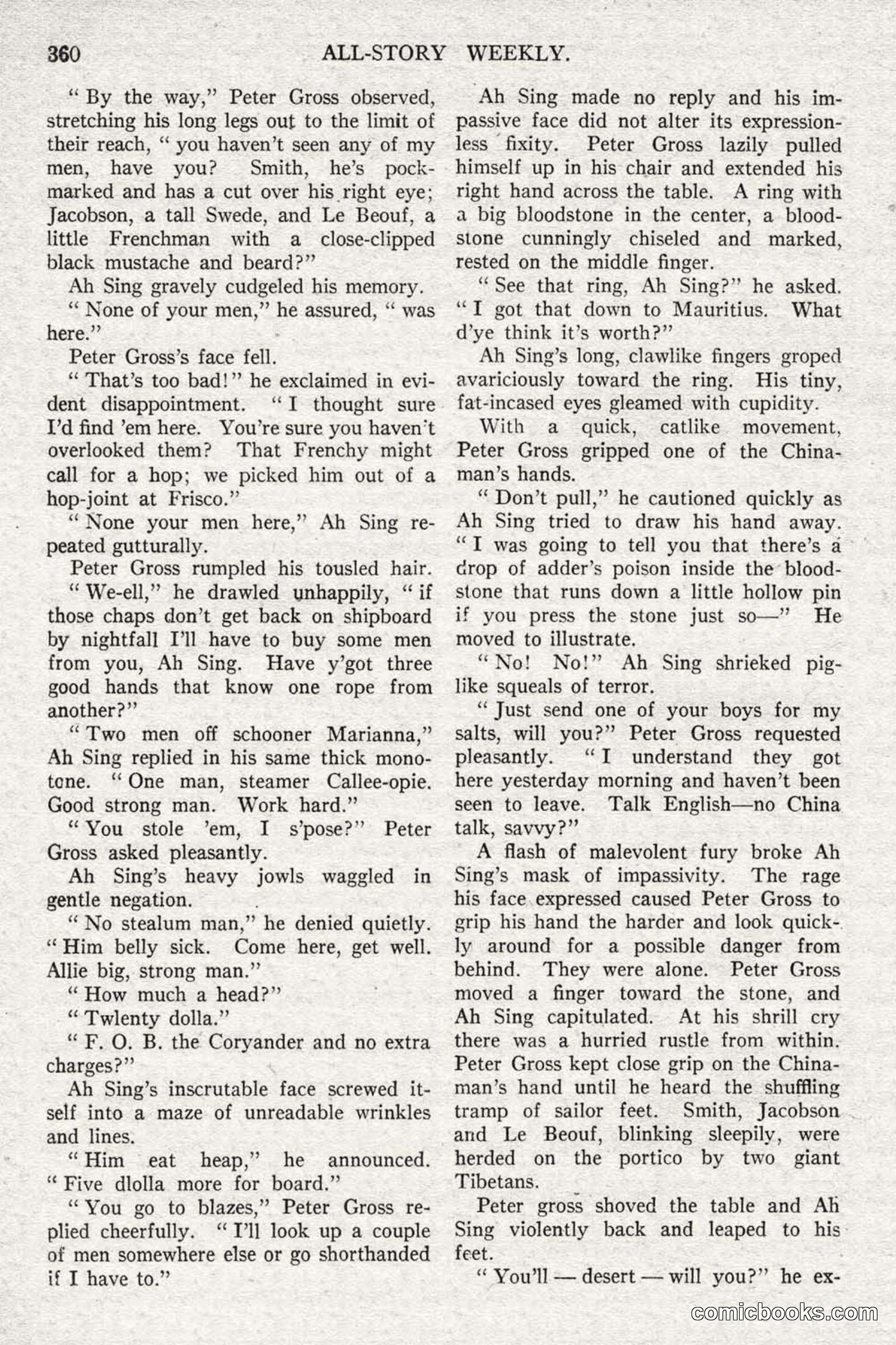 All Story Magazine, February 3, 1917 — page 18 of 194