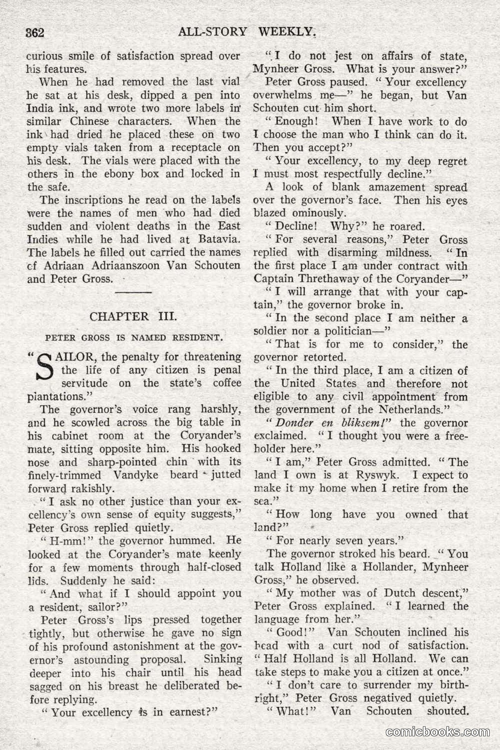 All Story Magazine, February 3, 1917 — page 20 of 194
