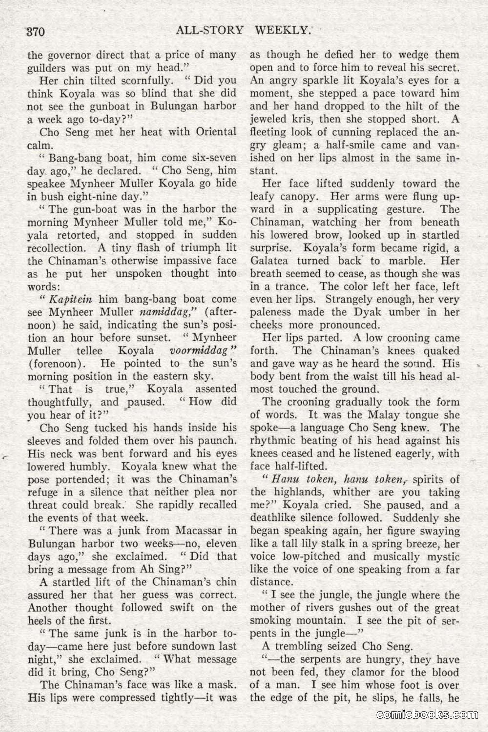 All Story Magazine, February 3, 1917 — page 28 of 194