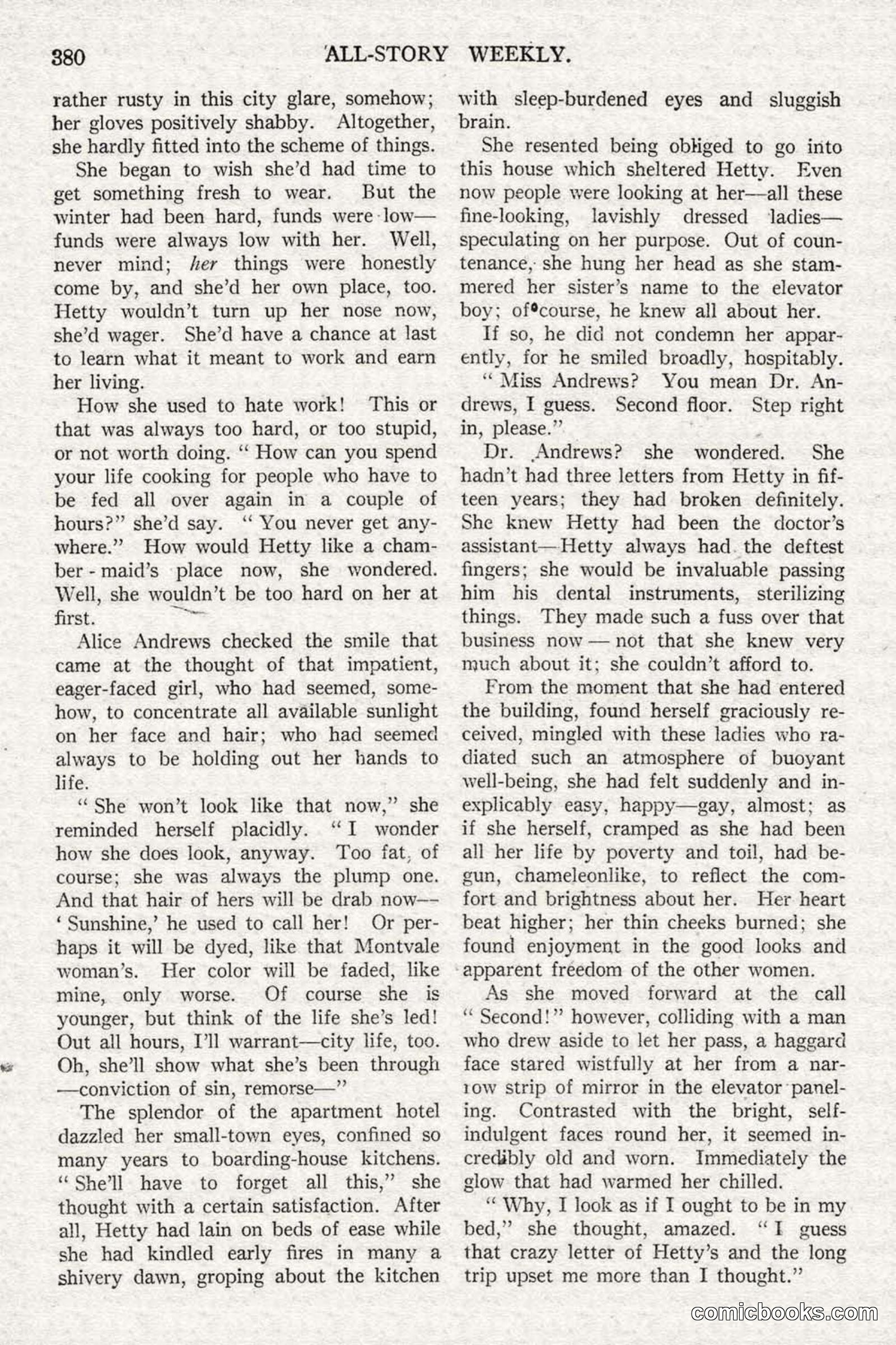 All Story Magazine, February 3, 1917 — page 38 of 194