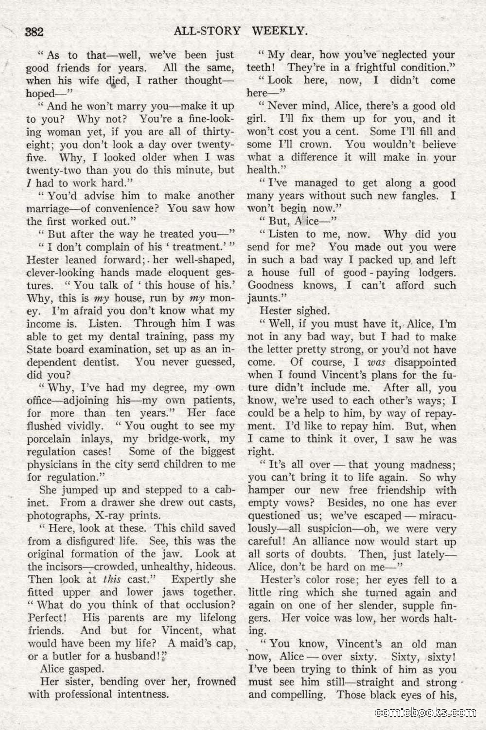 All Story Magazine, February 3, 1917 — page 40 of 194