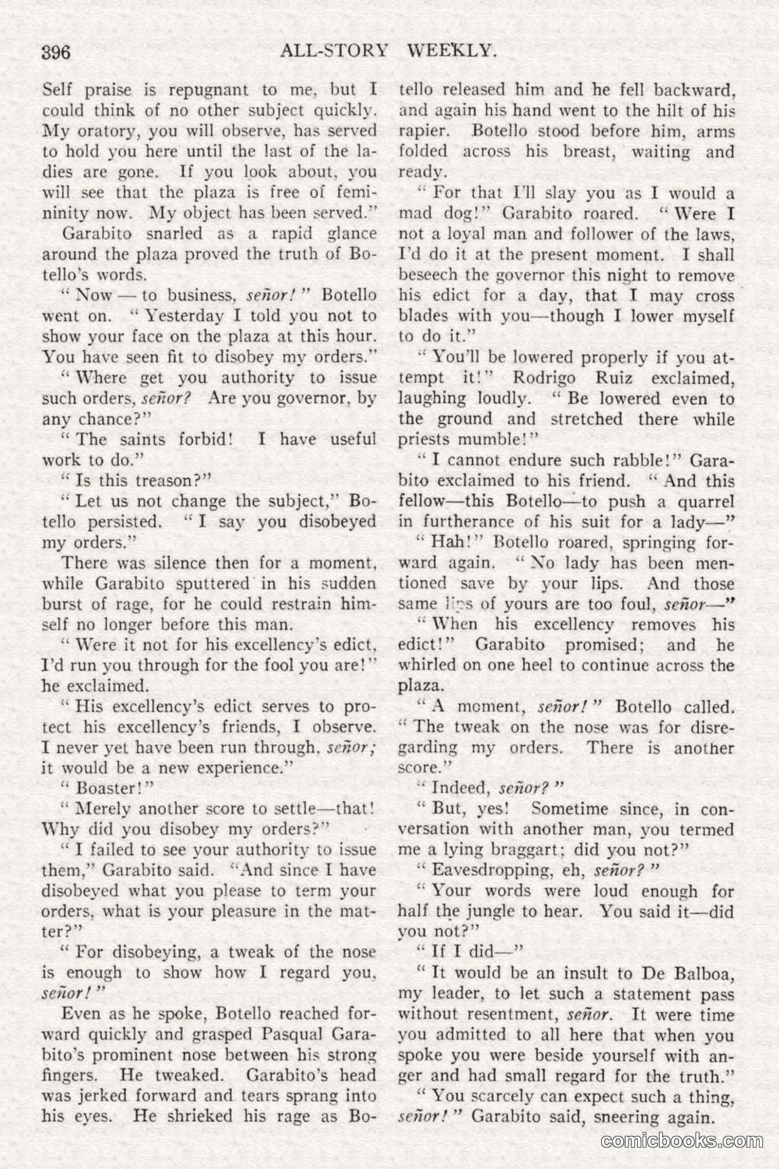All Story Magazine, February 3, 1917 — page 54 of 194
