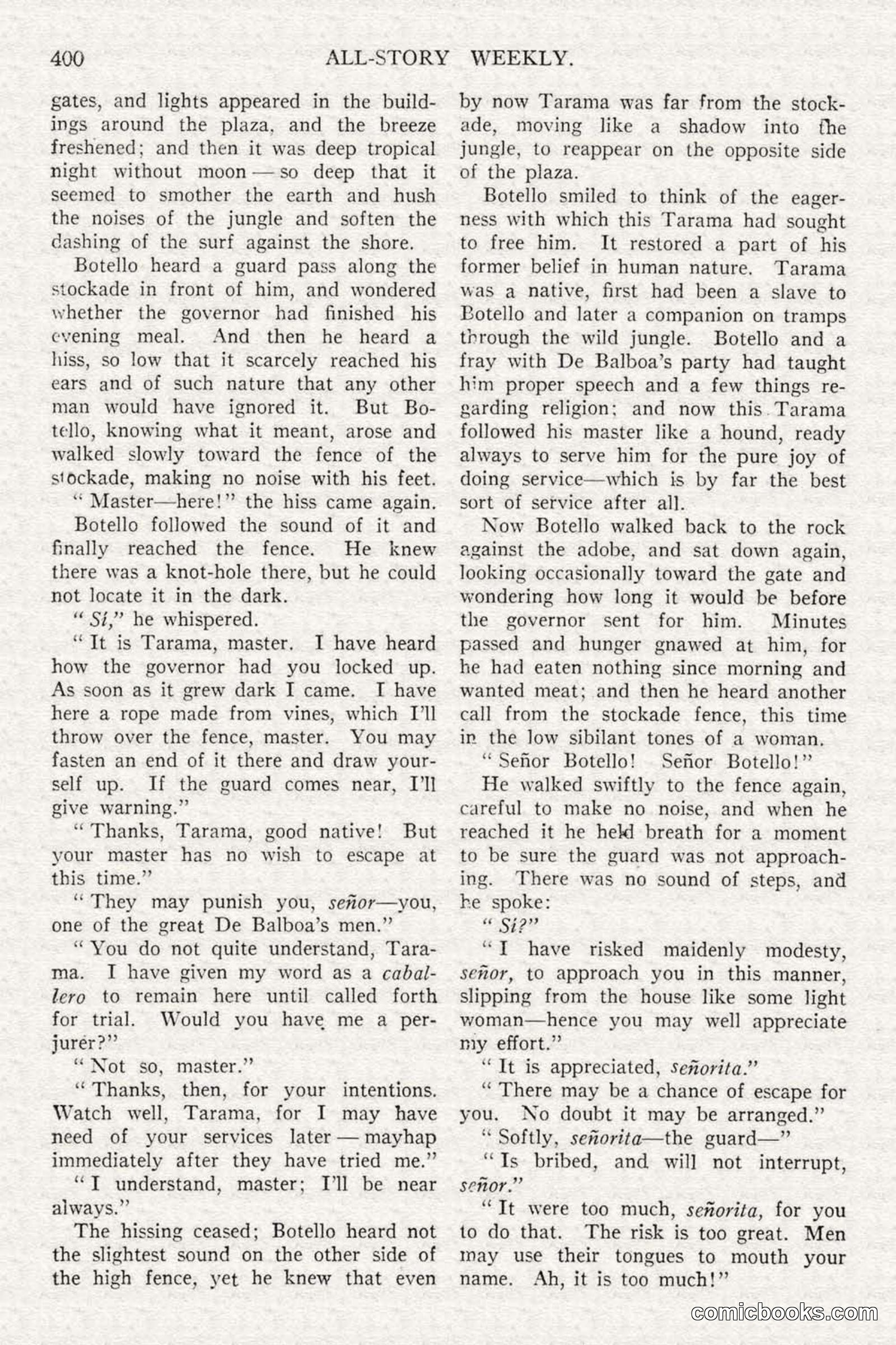 All Story Magazine, February 3, 1917 — page 58 of 194