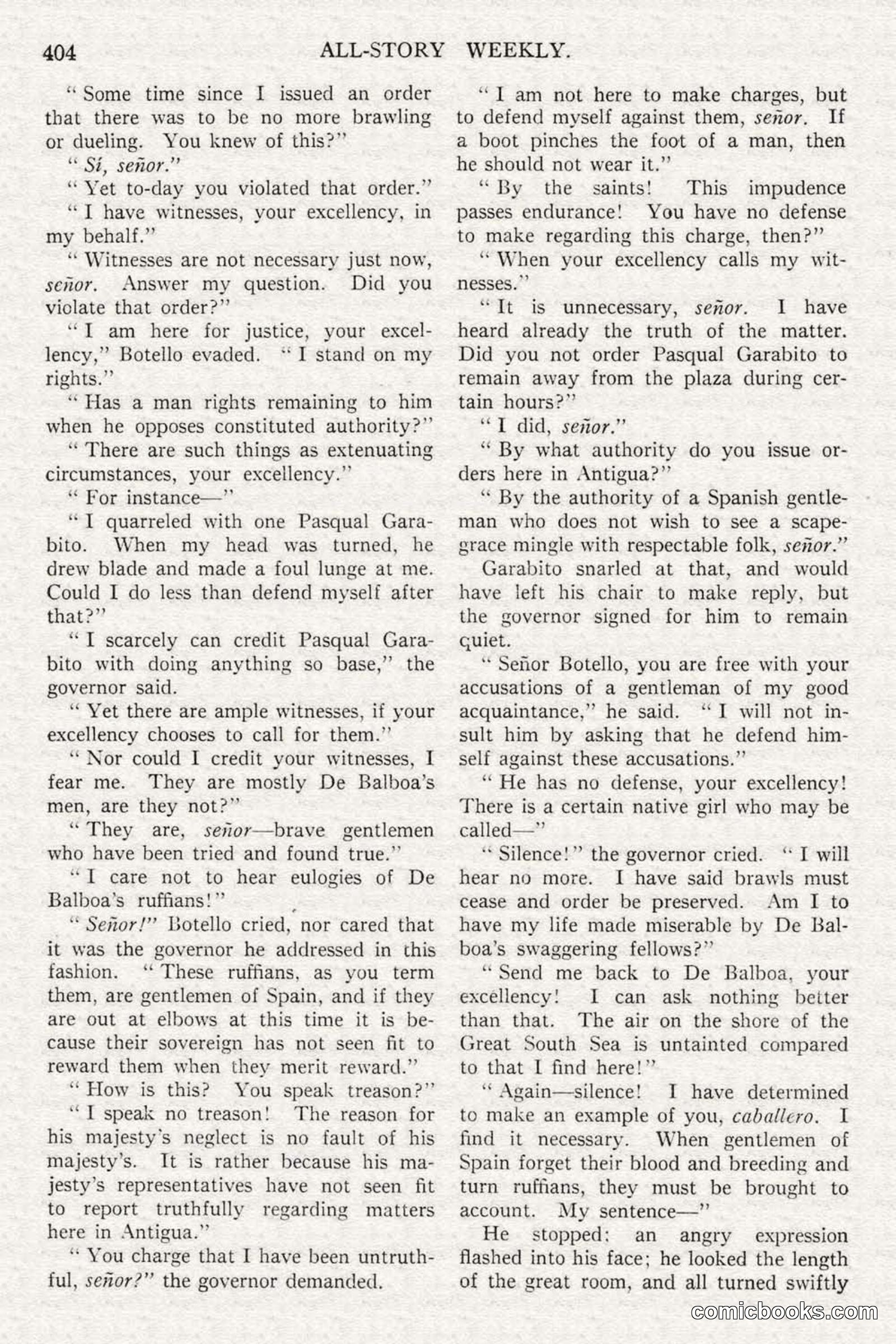 All Story Magazine, February 3, 1917 — page 62 of 194