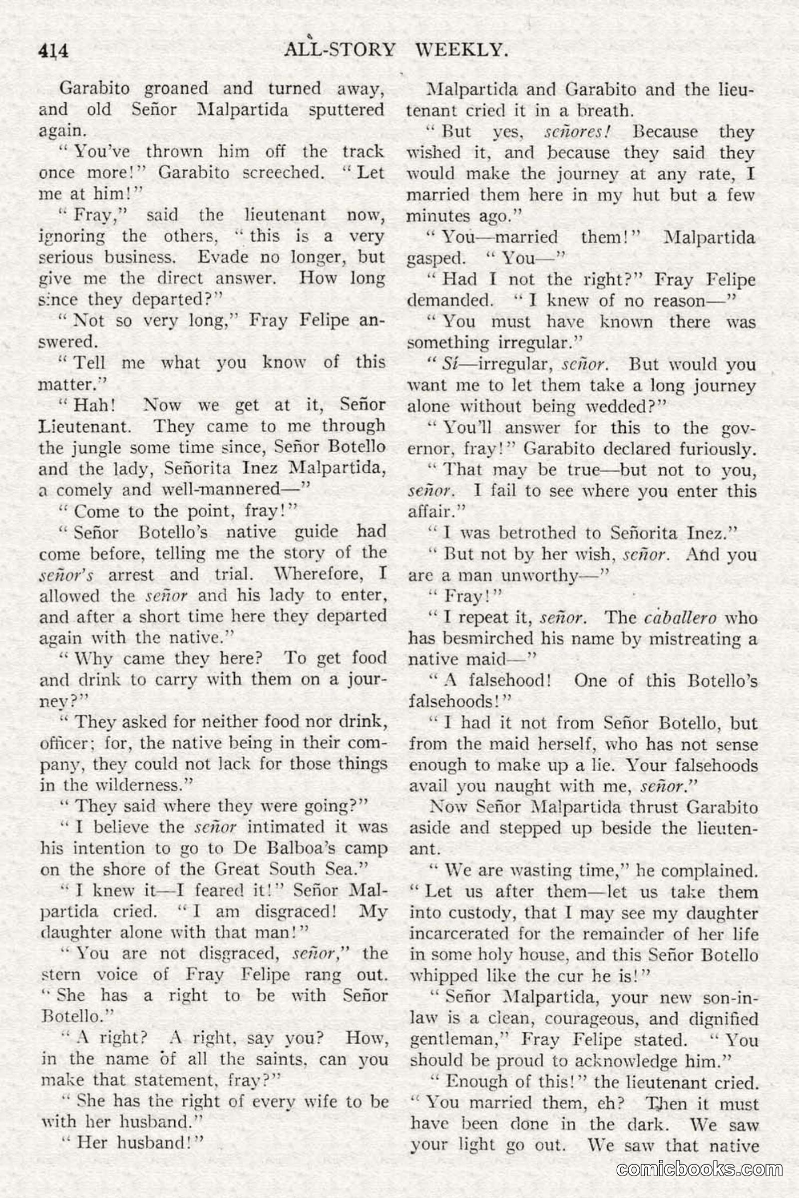 All Story Magazine, February 3, 1917 — page 72 of 194