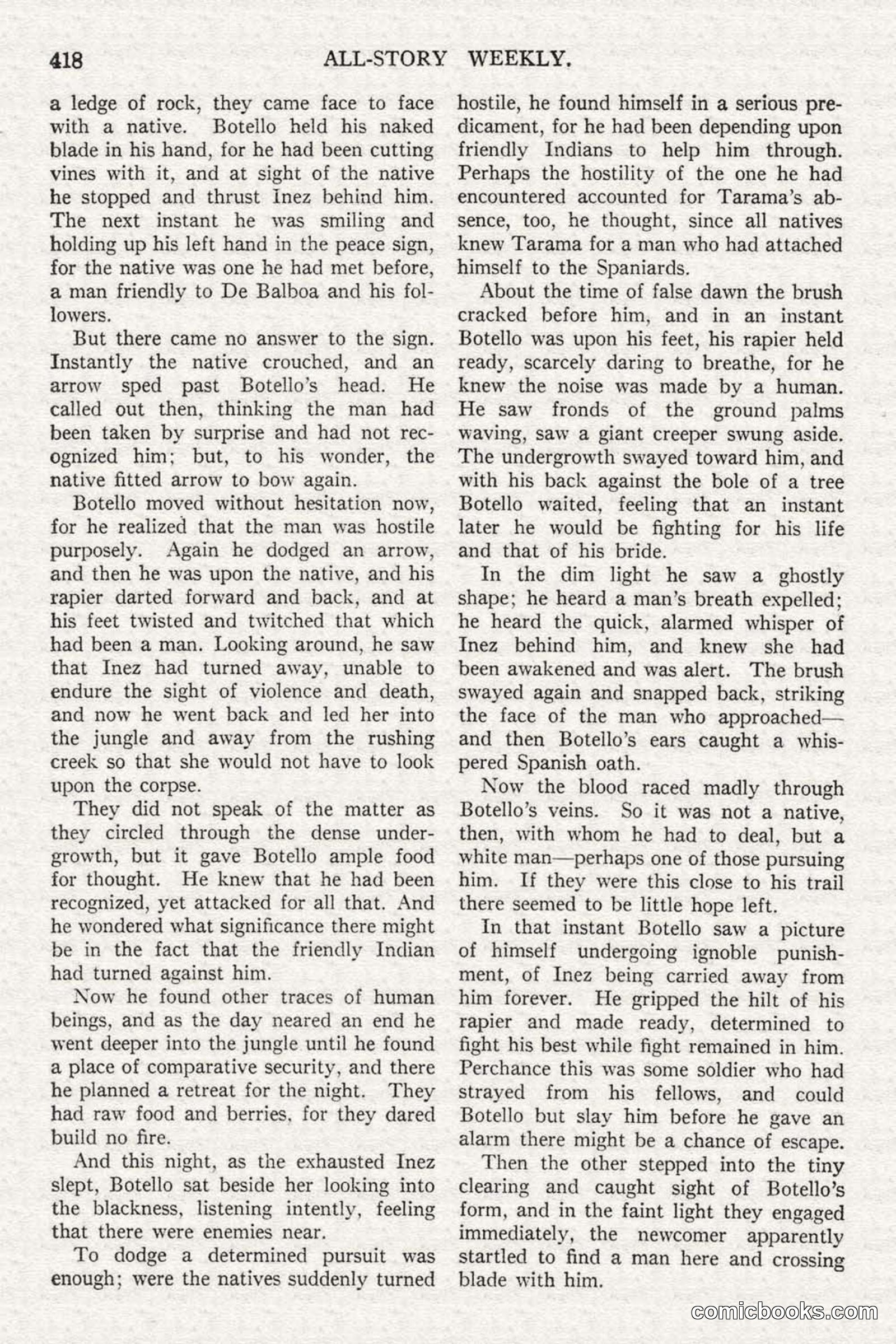 All Story Magazine, February 3, 1917 — page 76 of 194