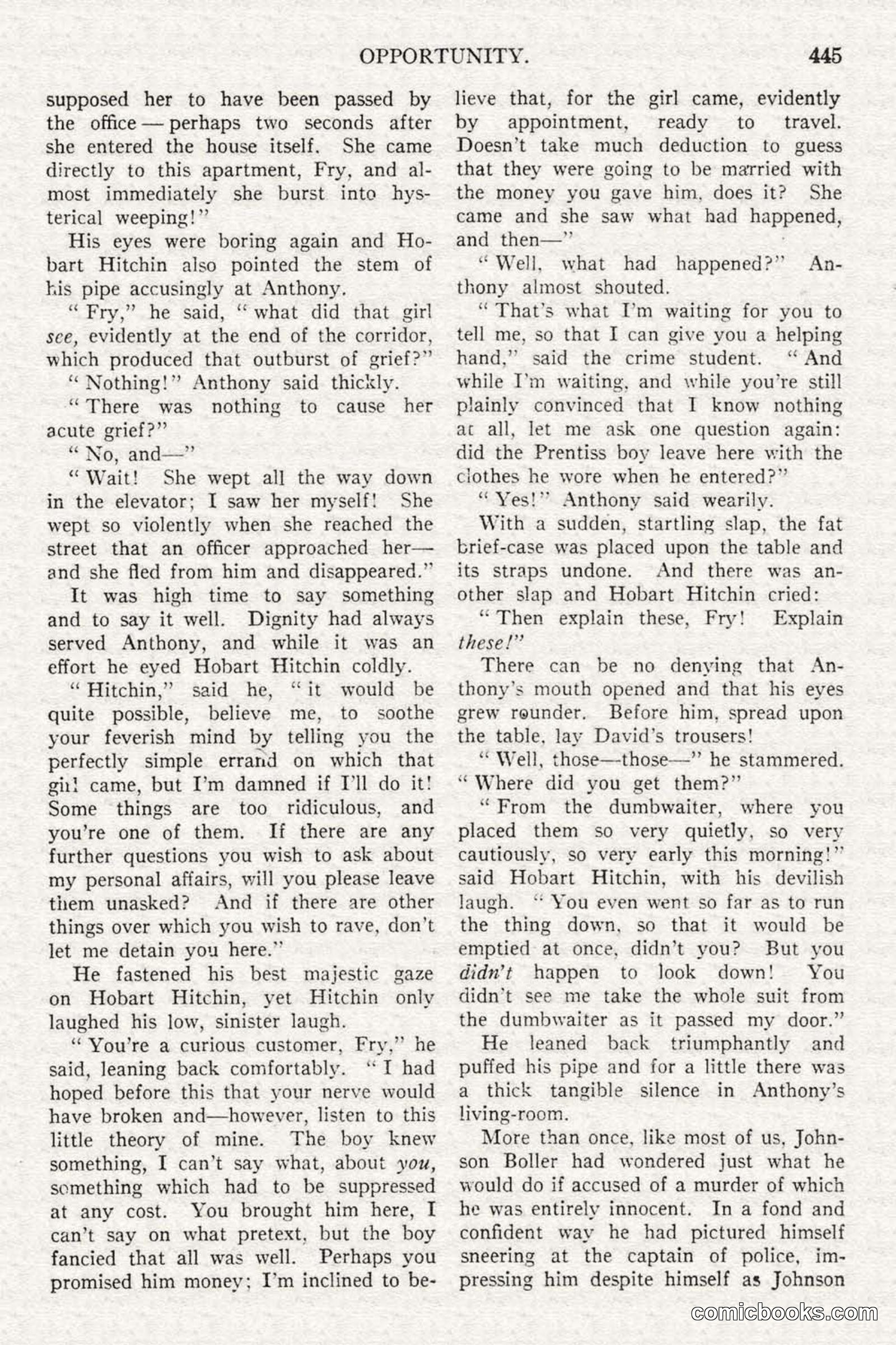 All Story Magazine, February 3, 1917 — page 103 of 194