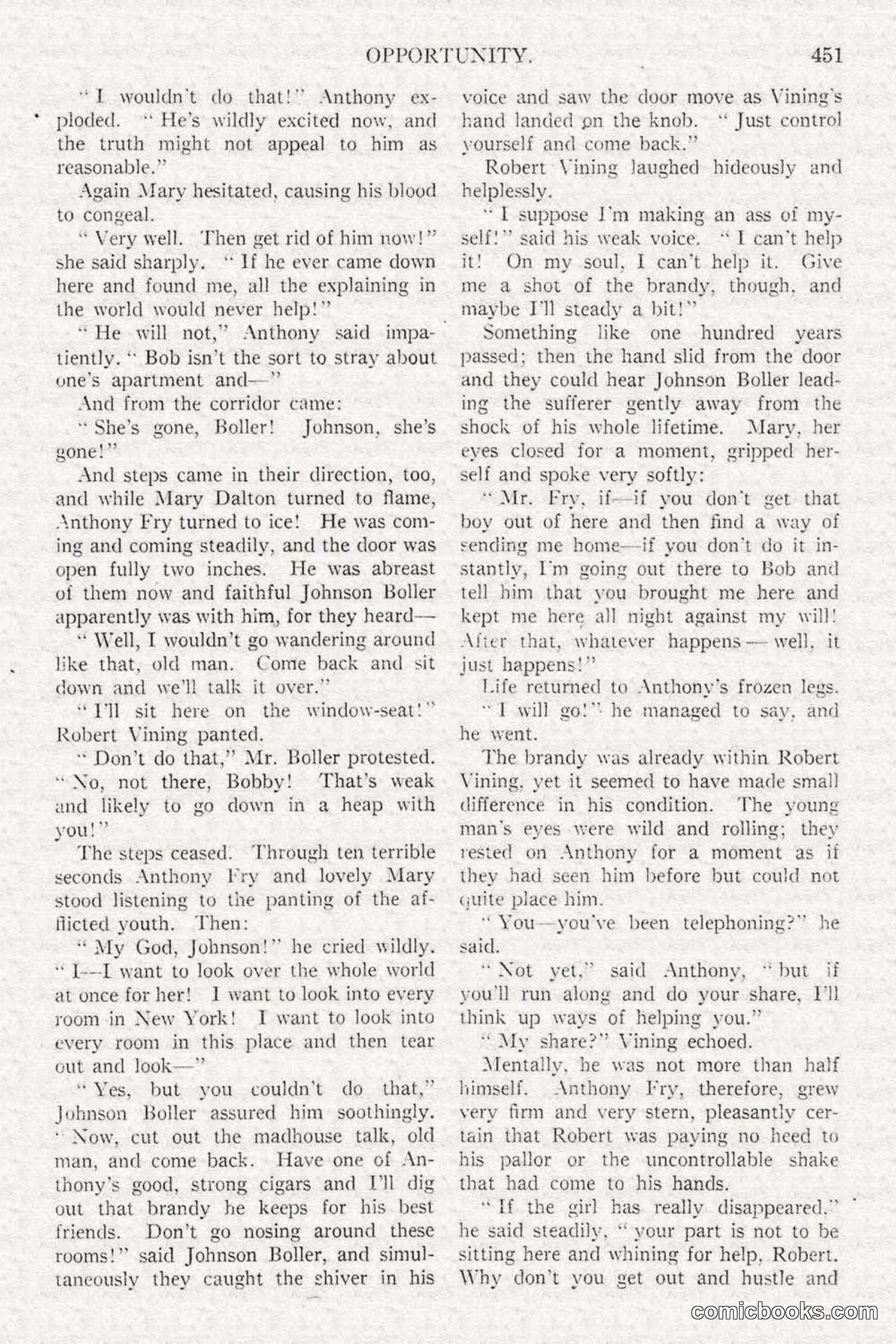 All Story Magazine, February 3, 1917 — page 109 of 194