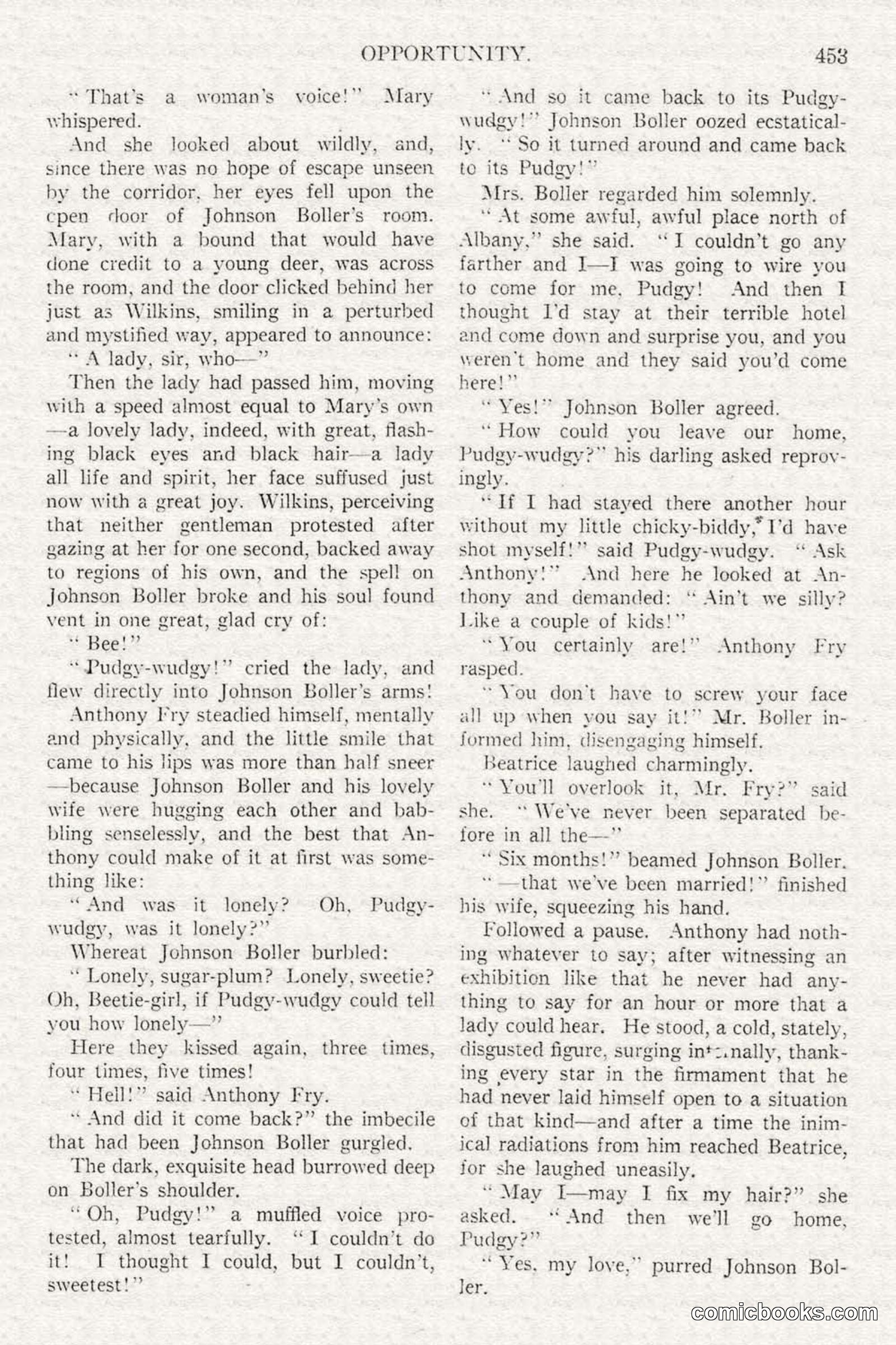 All Story Magazine, February 3, 1917 — page 111 of 194