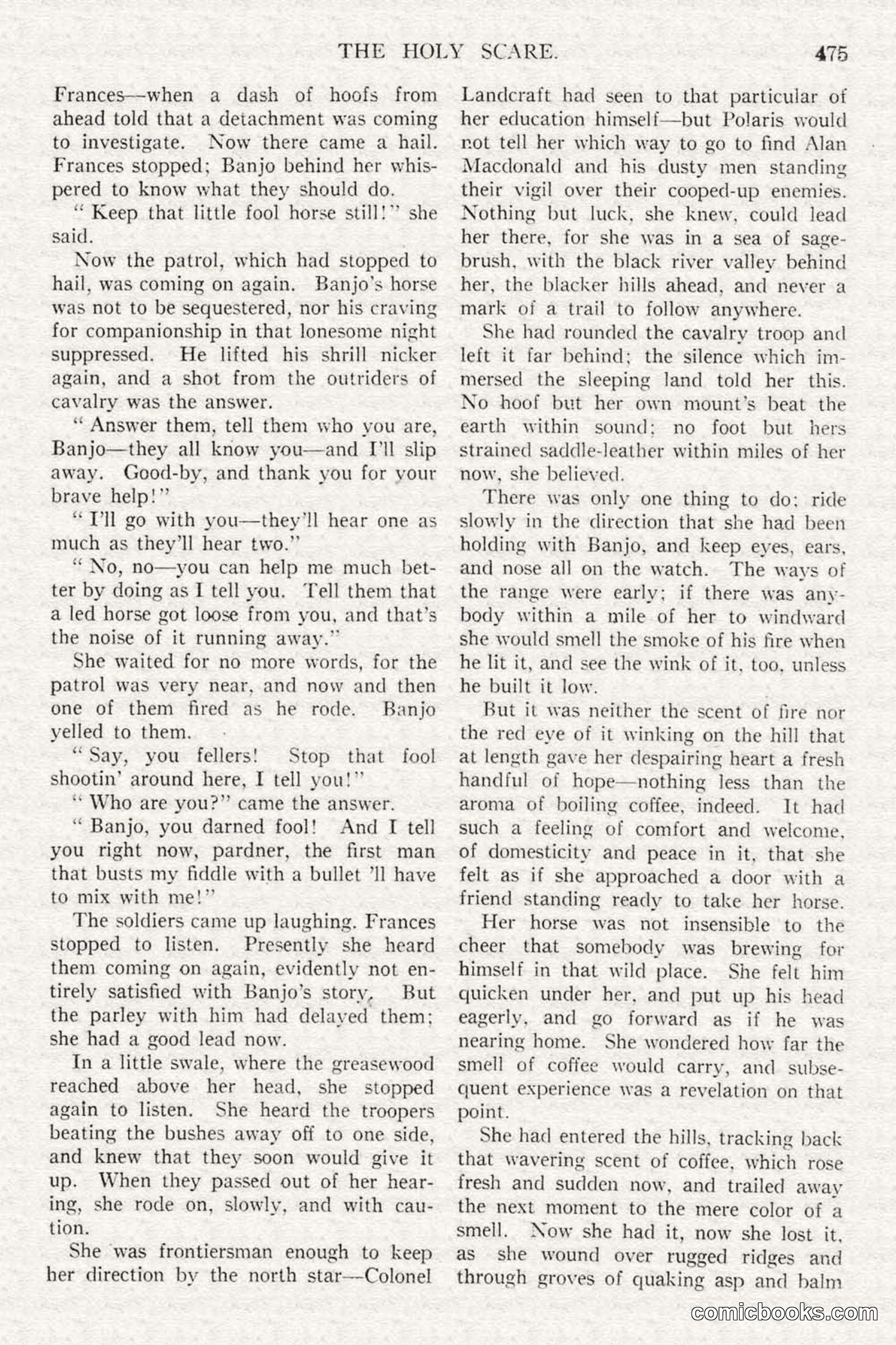 All Story Magazine, February 3, 1917 — page 133 of 194