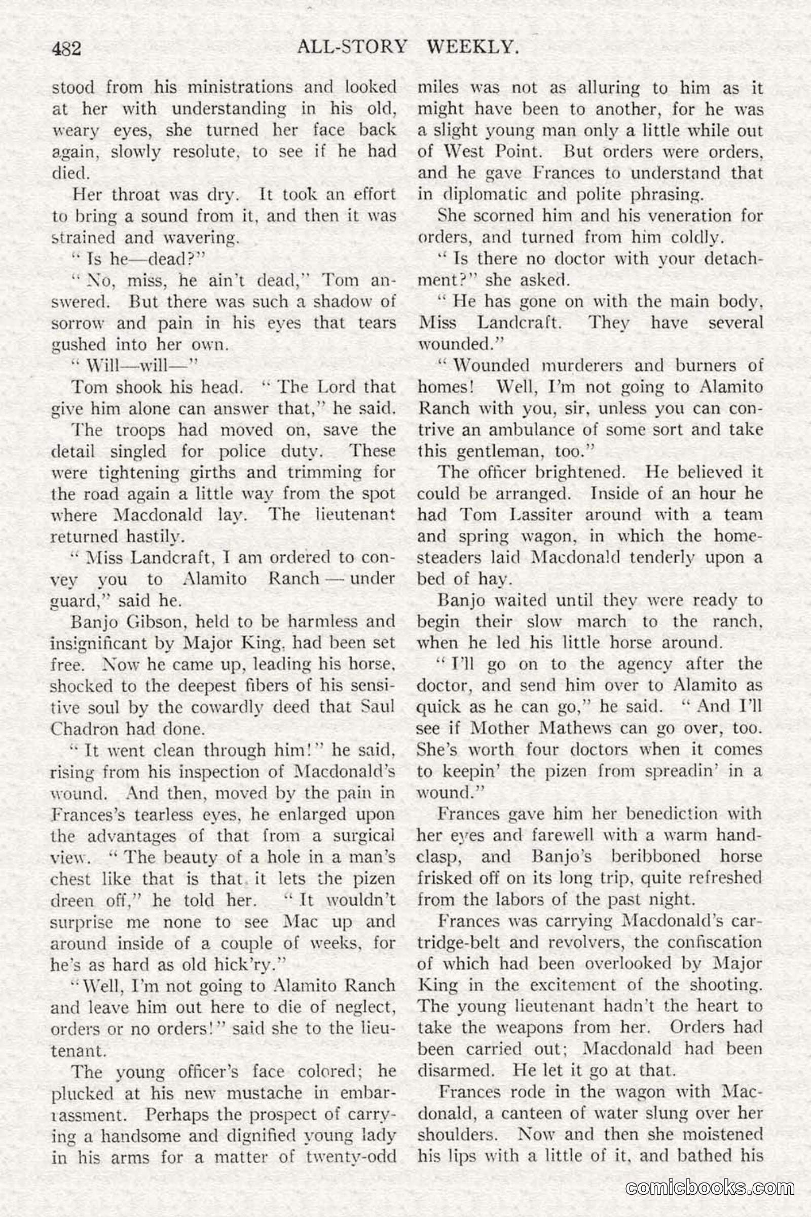 All Story Magazine, February 3, 1917 — page 140 of 194