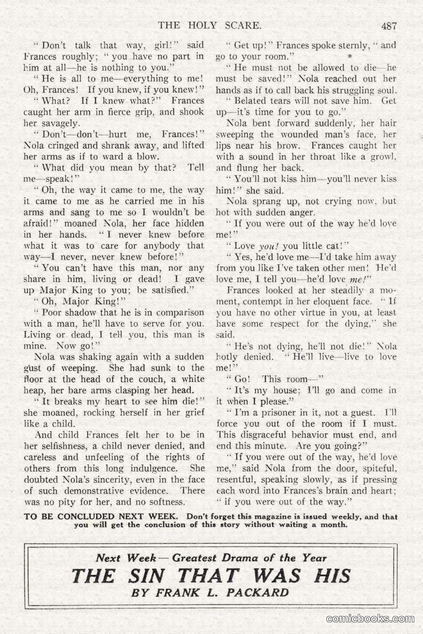 All Story Magazine, February 3, 1917 — page 145 of 194