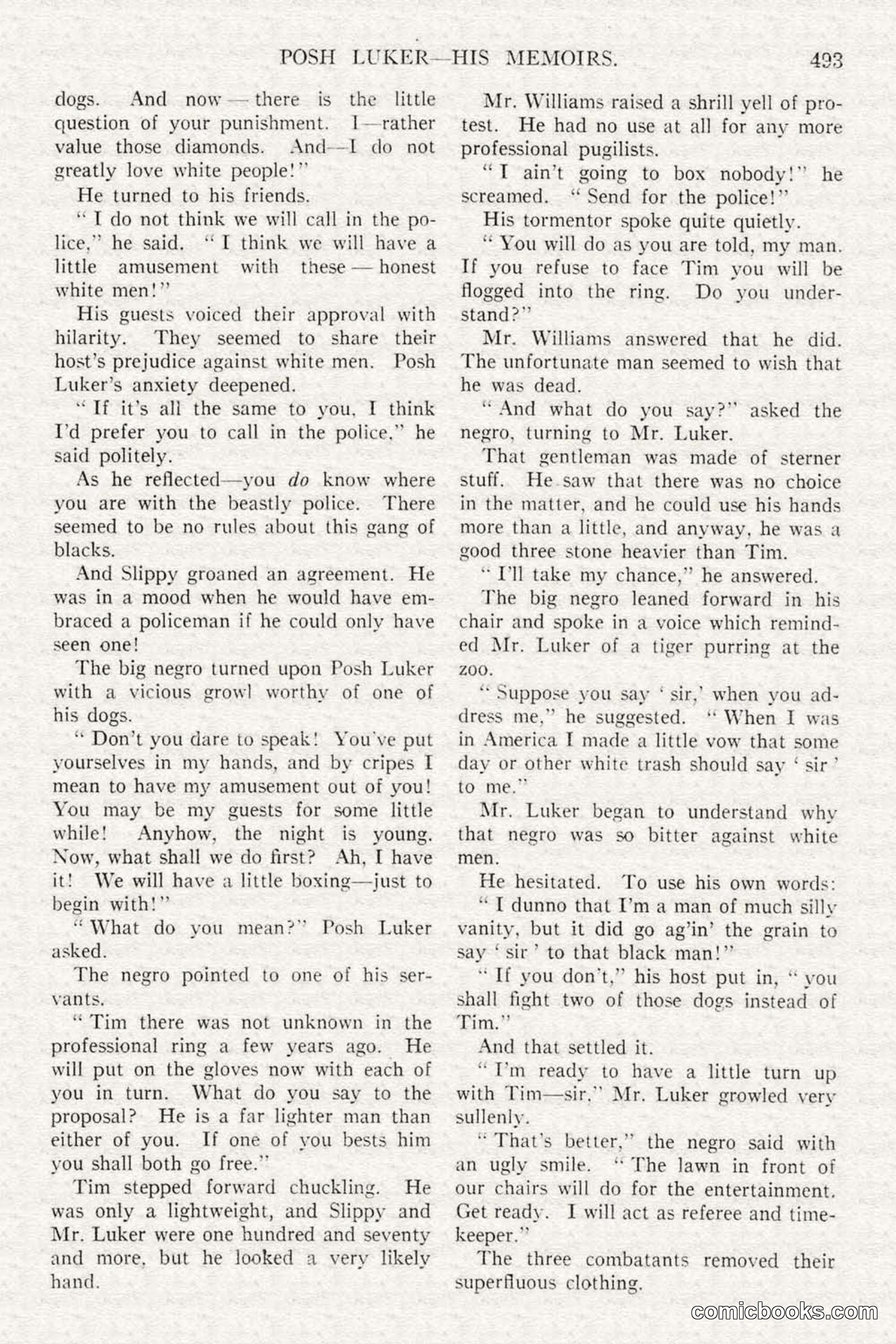 All Story Magazine, February 3, 1917 — page 151 of 194