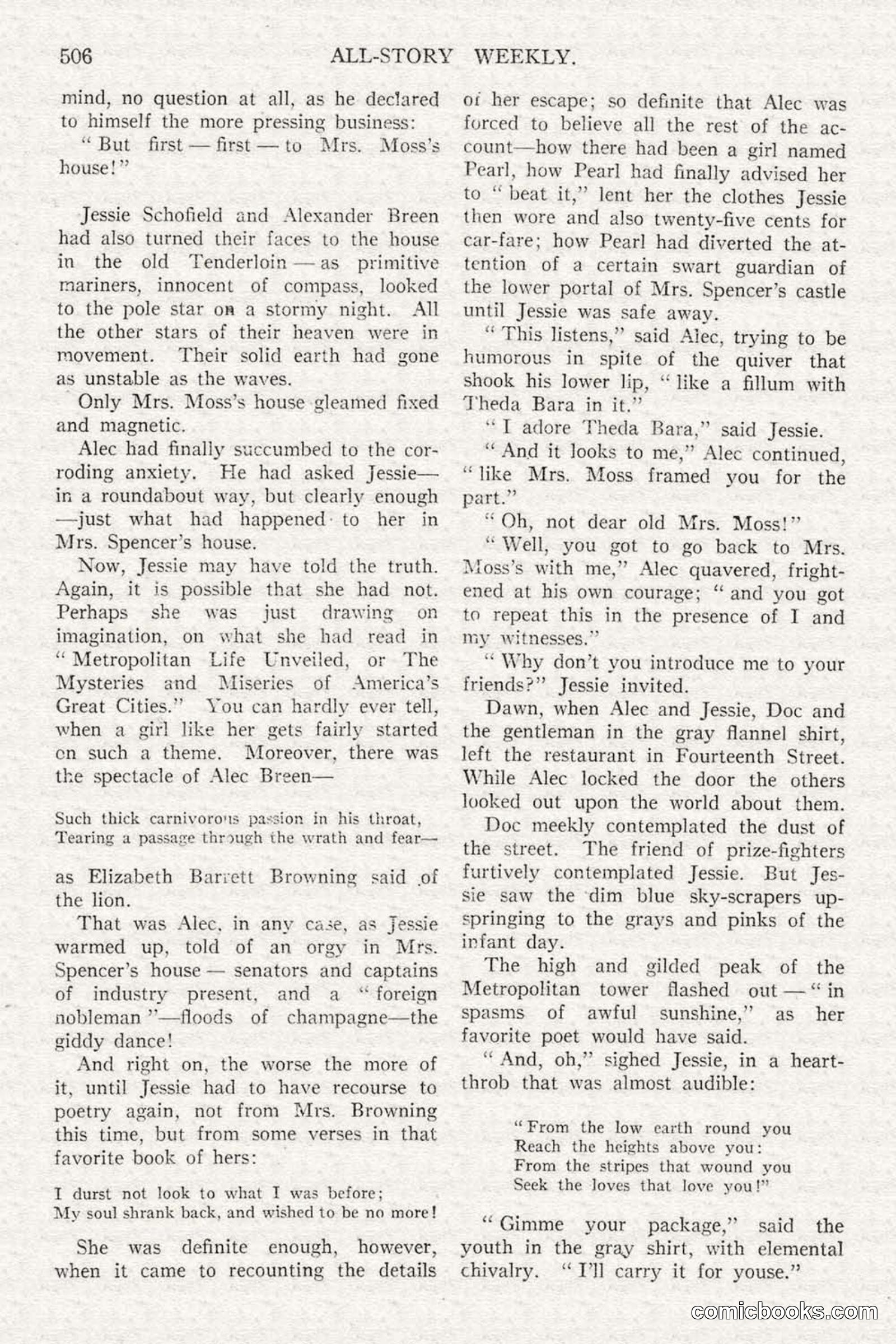 All Story Magazine, February 3, 1917 — page 164 of 194