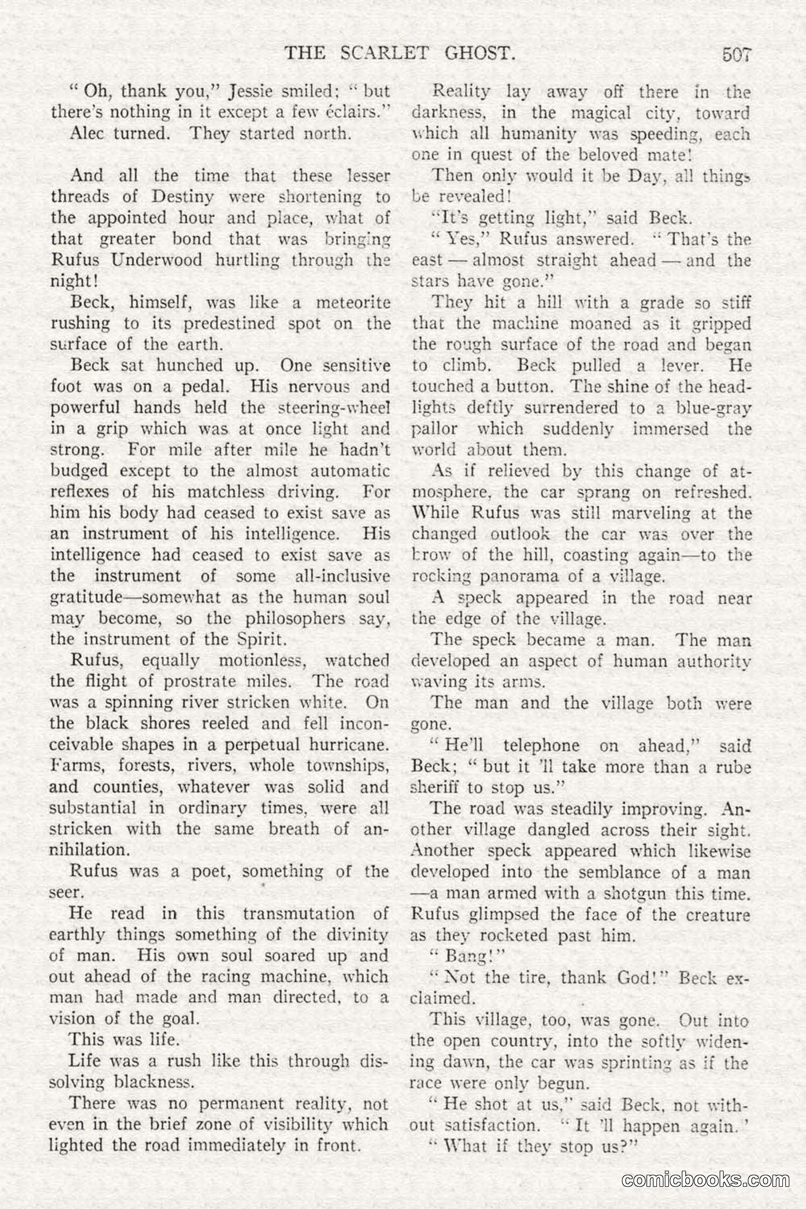 All Story Magazine, February 3, 1917 — page 165 of 194
