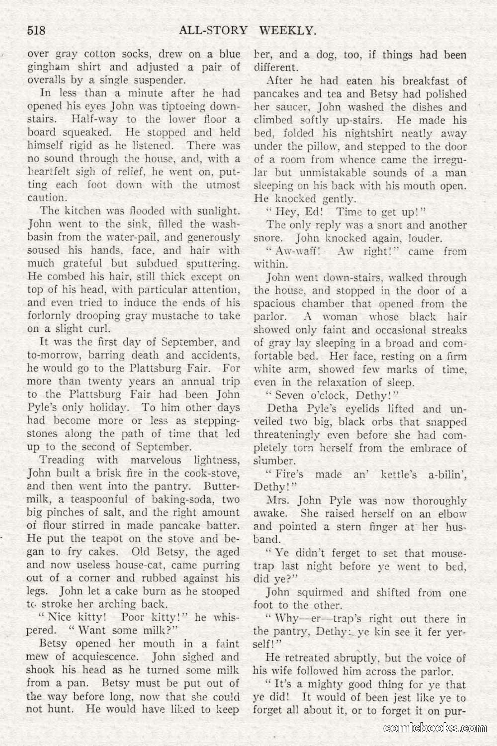All Story Magazine, February 3, 1917 — page 176 of 194