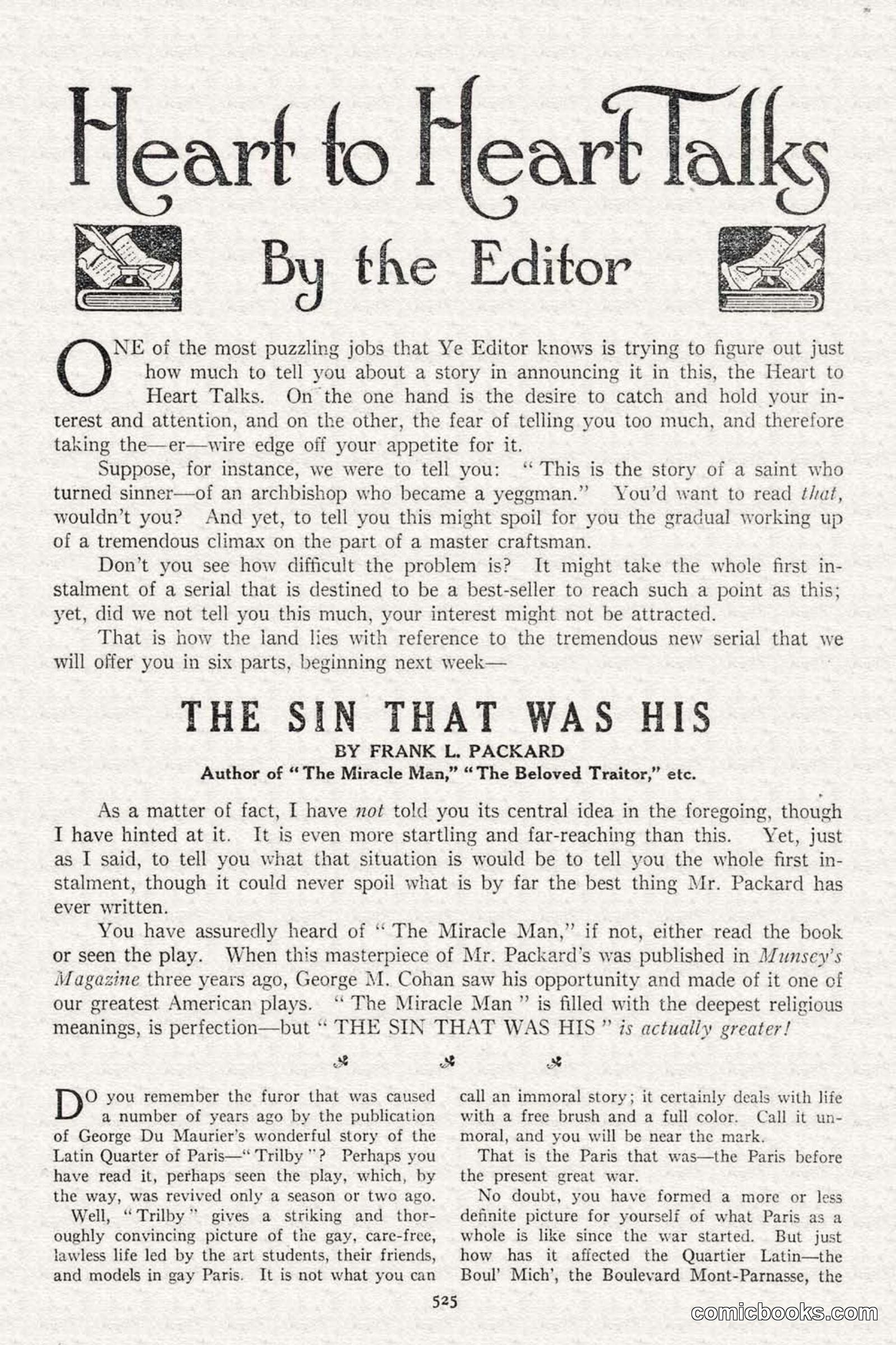 All Story Magazine, February 3, 1917 — page 183 of 194