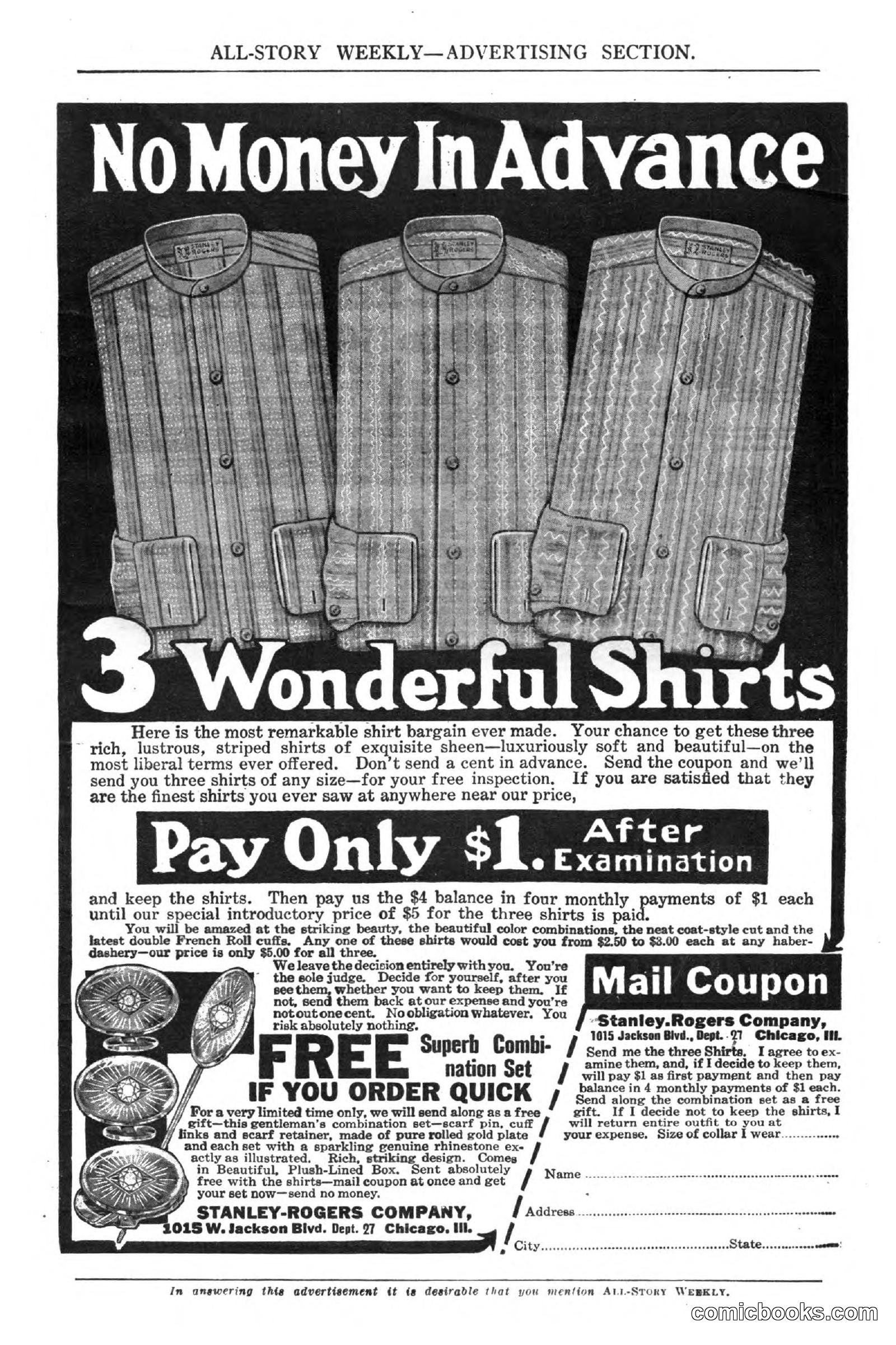 All Story Magazine, March 3, 1917 — page 3 of 192