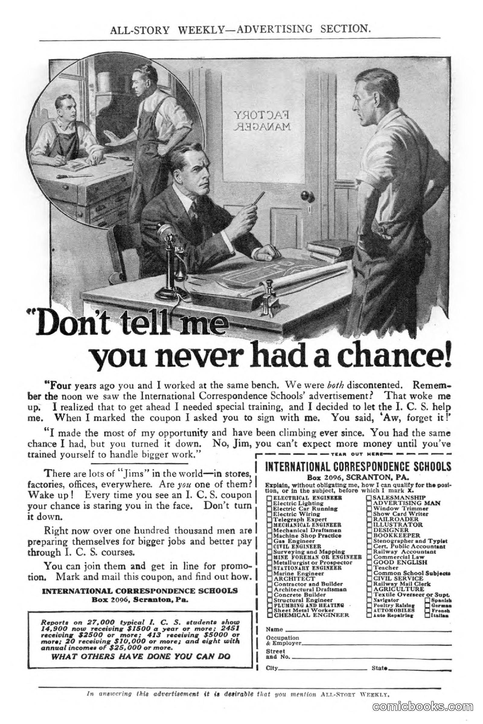 All Story Magazine, March 3, 1917 — page 9 of 192