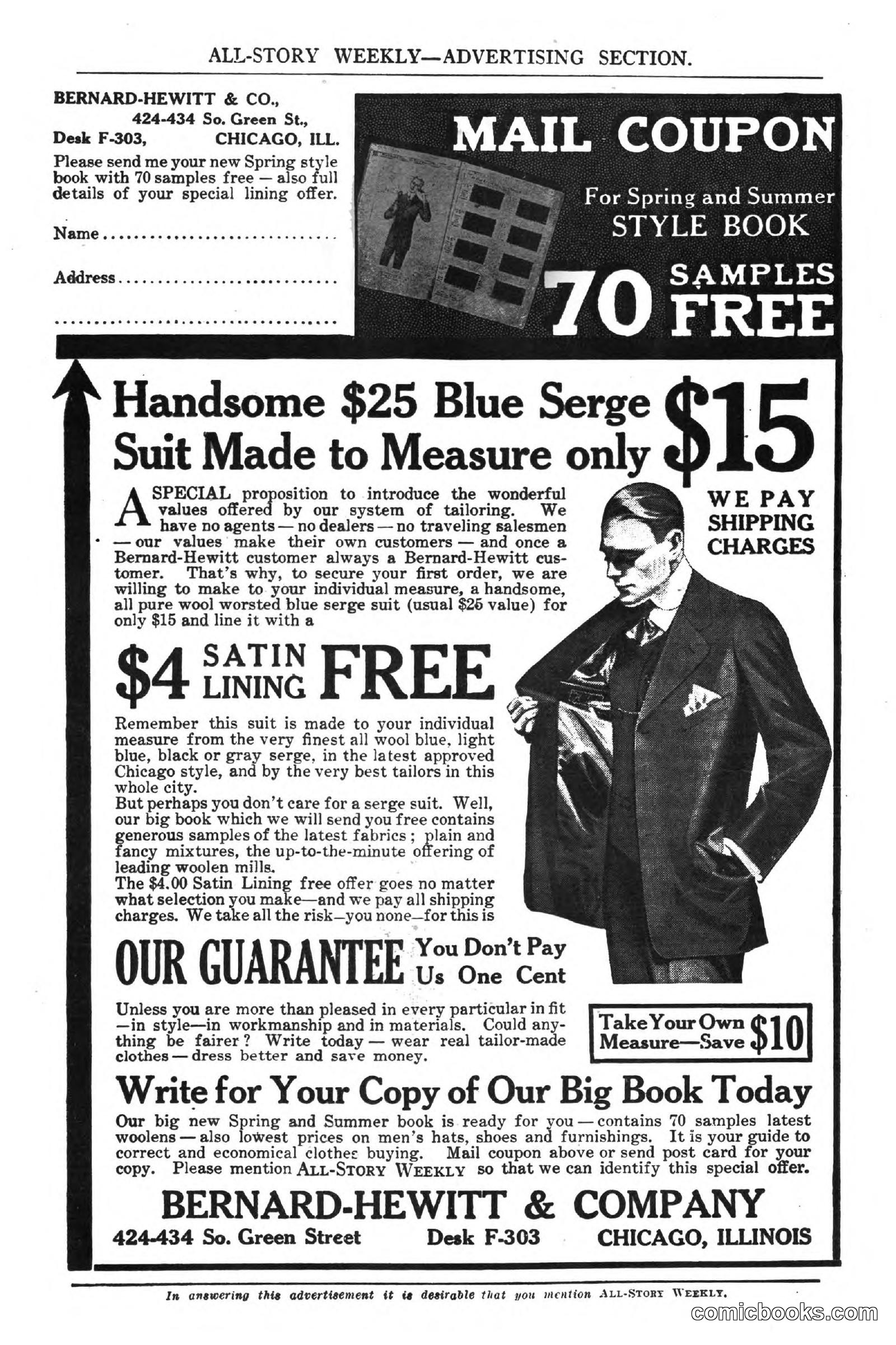 All Story Magazine, March 3, 1917 — page 10 of 192
