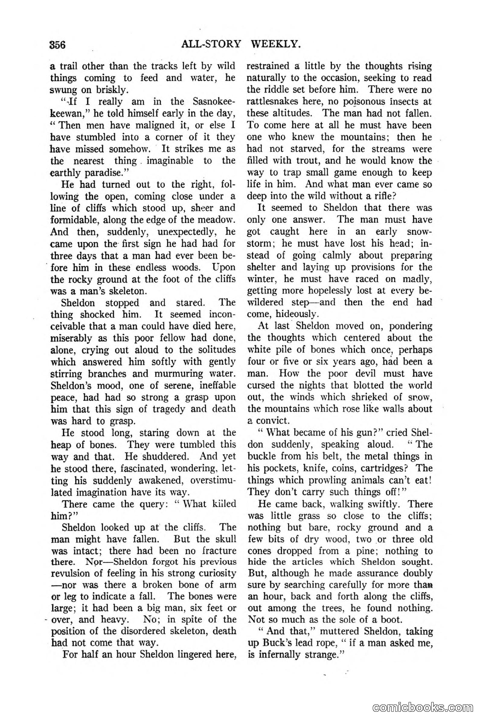 All Story Magazine, March 3, 1917 — page 14 of 192