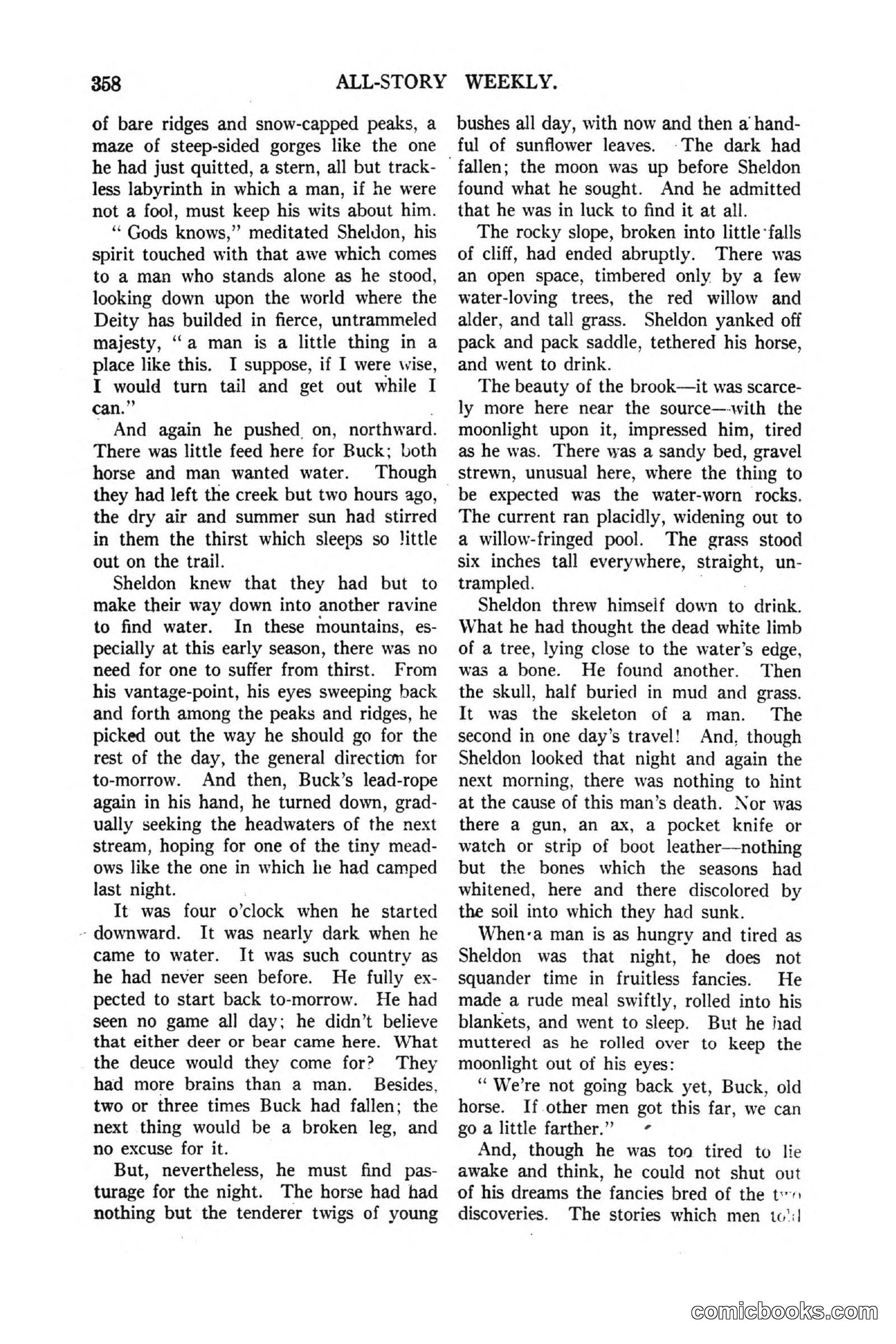 All Story Magazine, March 3, 1917 — page 16 of 192