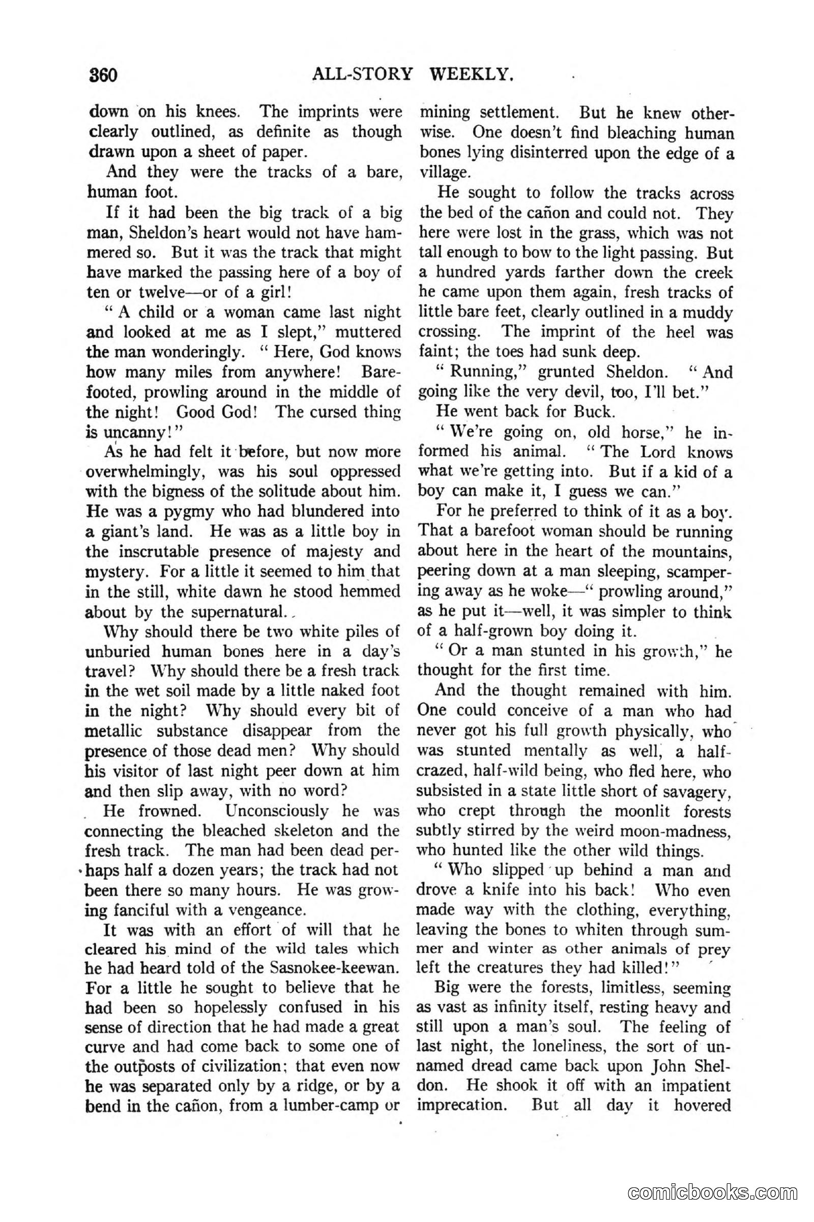 All Story Magazine, March 3, 1917 — page 18 of 192