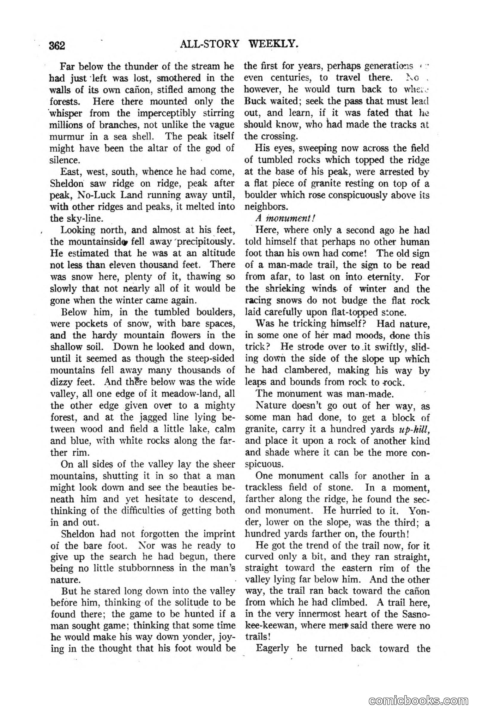 All Story Magazine, March 3, 1917 — page 20 of 192