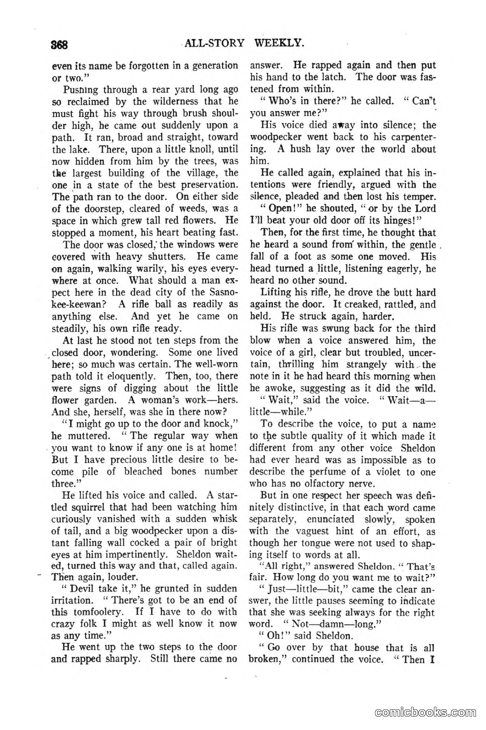 All Story Magazine, March 3, 1917 — page 26 of 192
