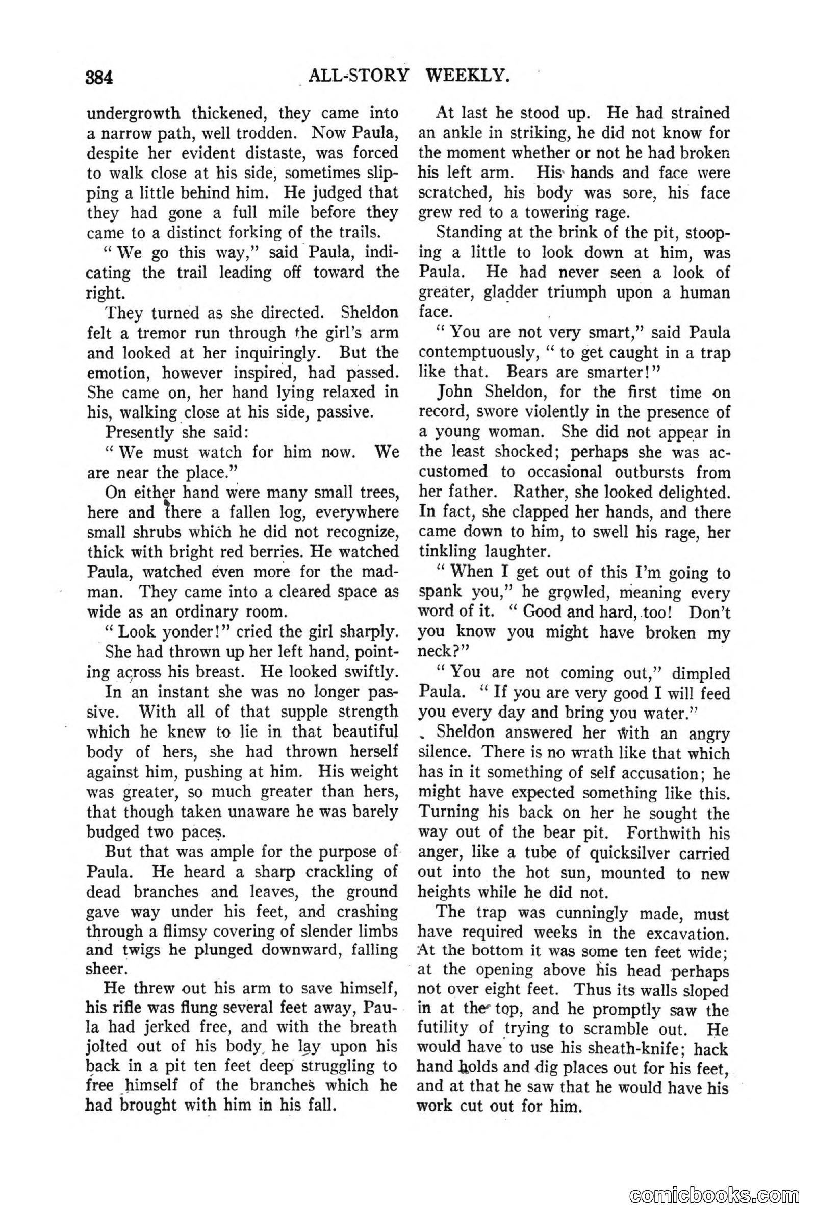 All Story Magazine, March 3, 1917 — page 42 of 192