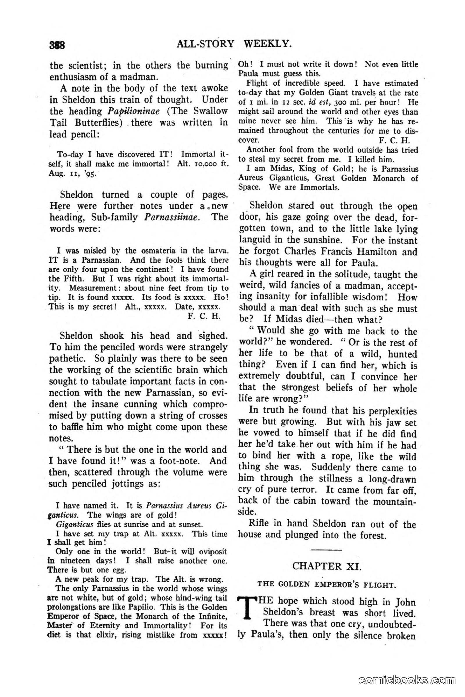 All Story Magazine, March 3, 1917 — page 46 of 192