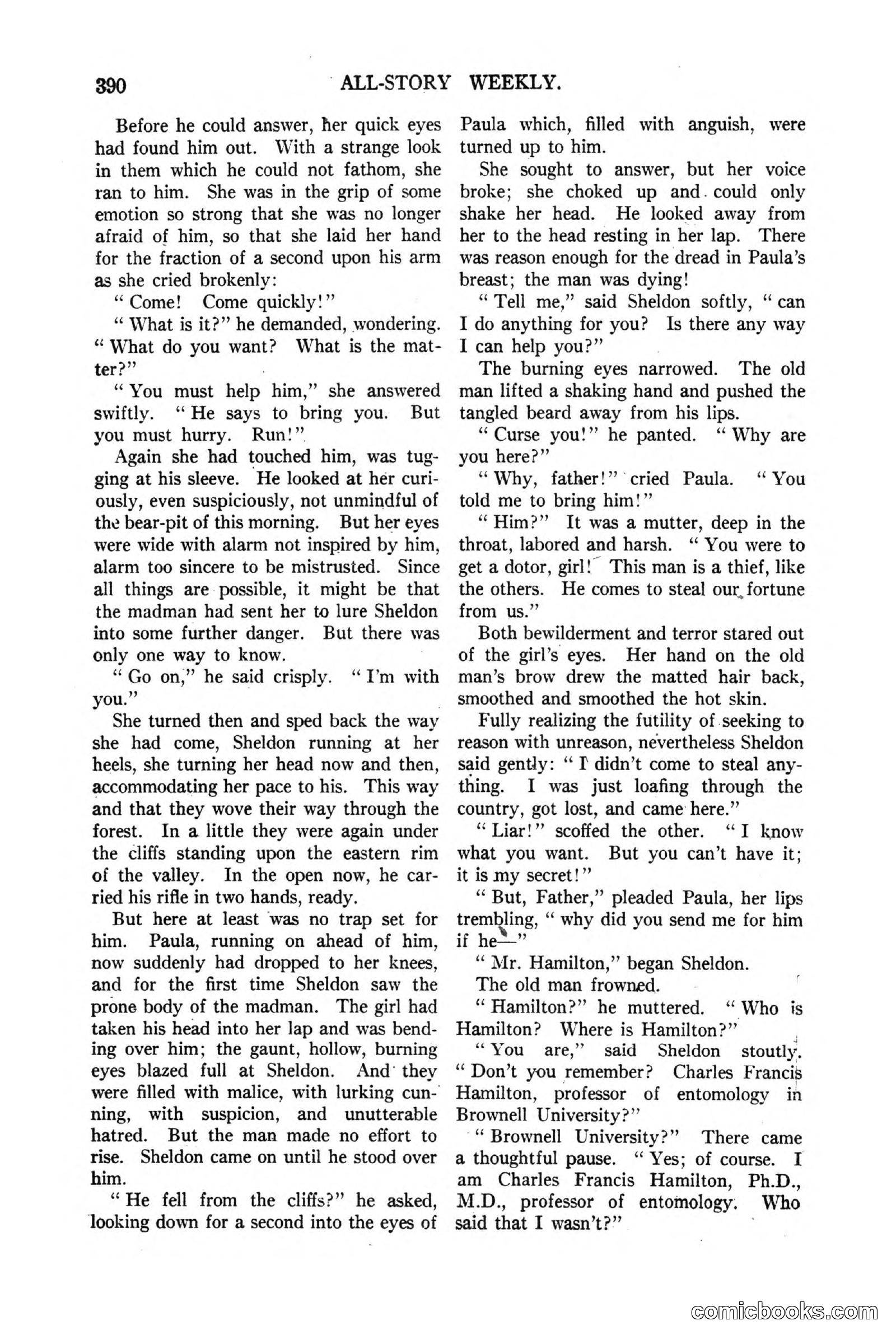 All Story Magazine, March 3, 1917 — page 48 of 192