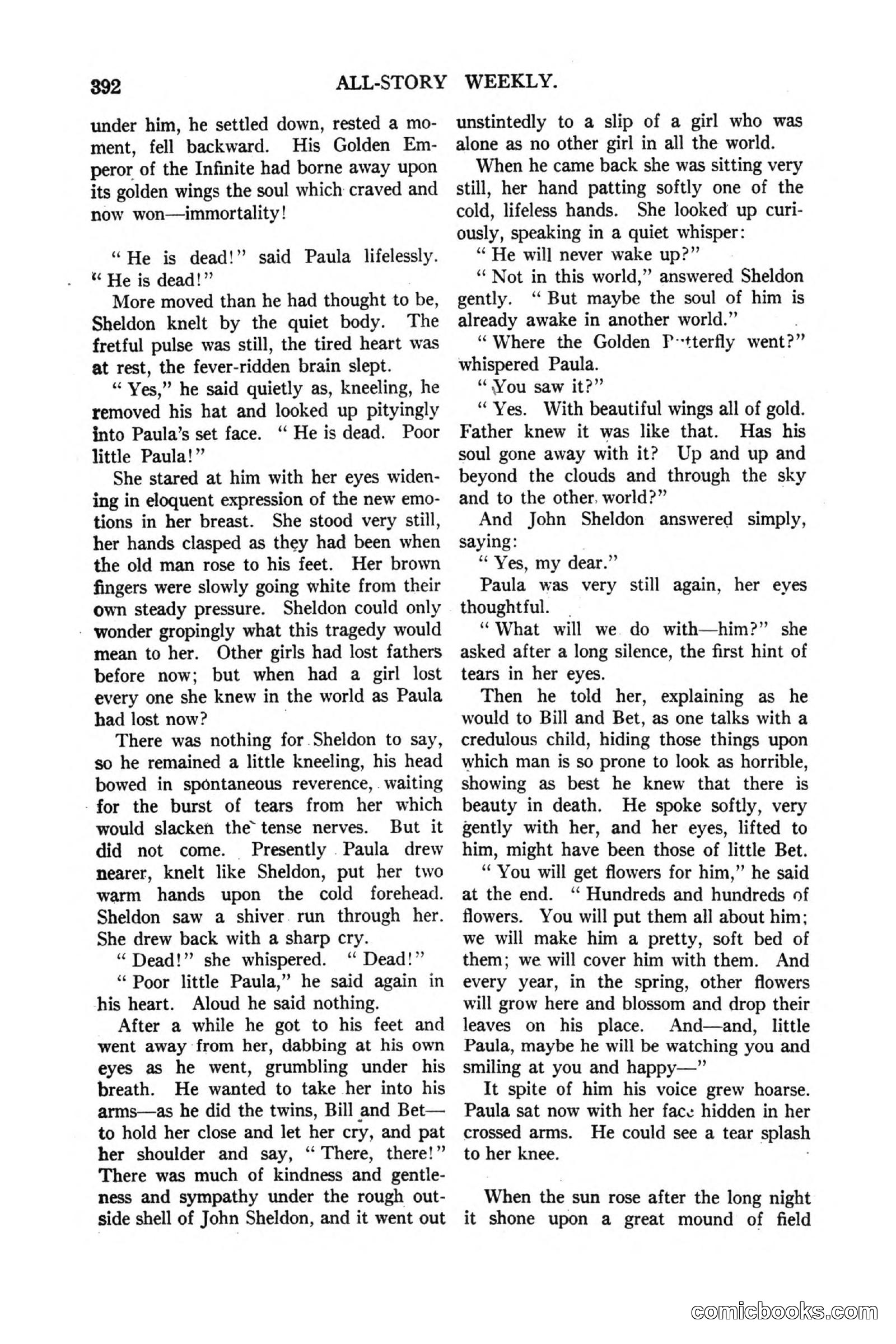 All Story Magazine, March 3, 1917 — page 50 of 192