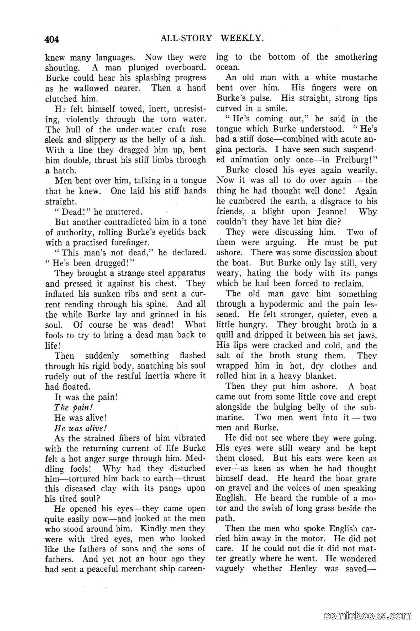 All Story Magazine, March 3, 1917 — page 62 of 192