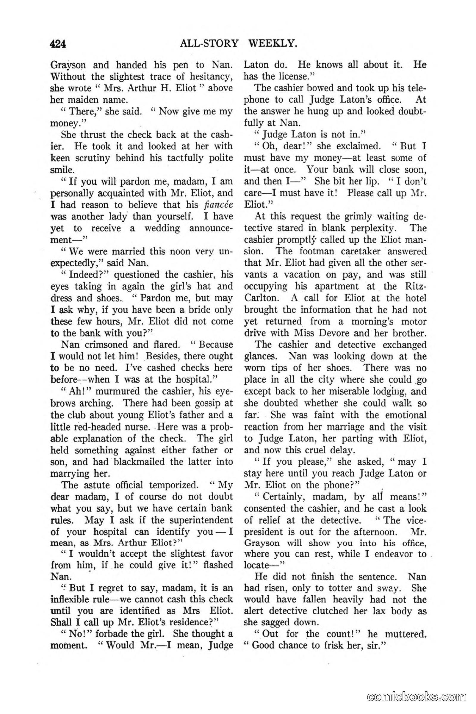 All Story Magazine, March 3, 1917 — page 82 of 192