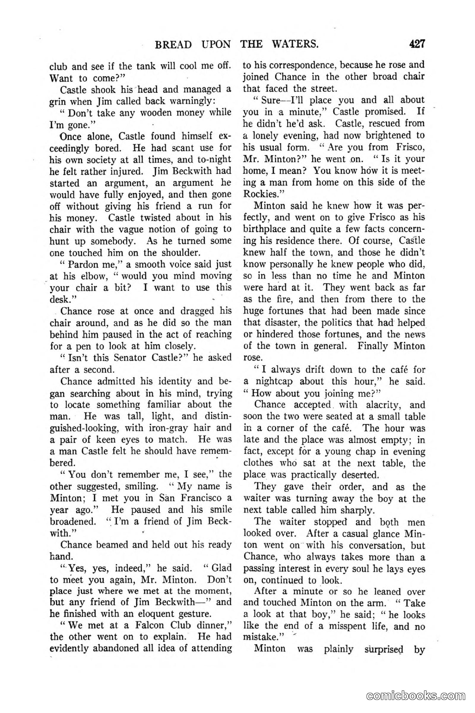 All Story Magazine, March 3, 1917 — page 85 of 192