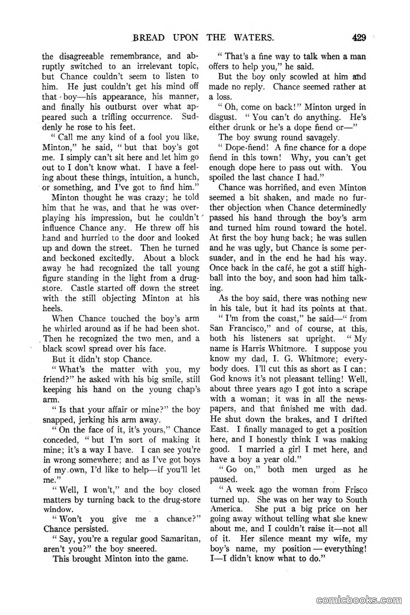 All Story Magazine, March 3, 1917 — page 87 of 192