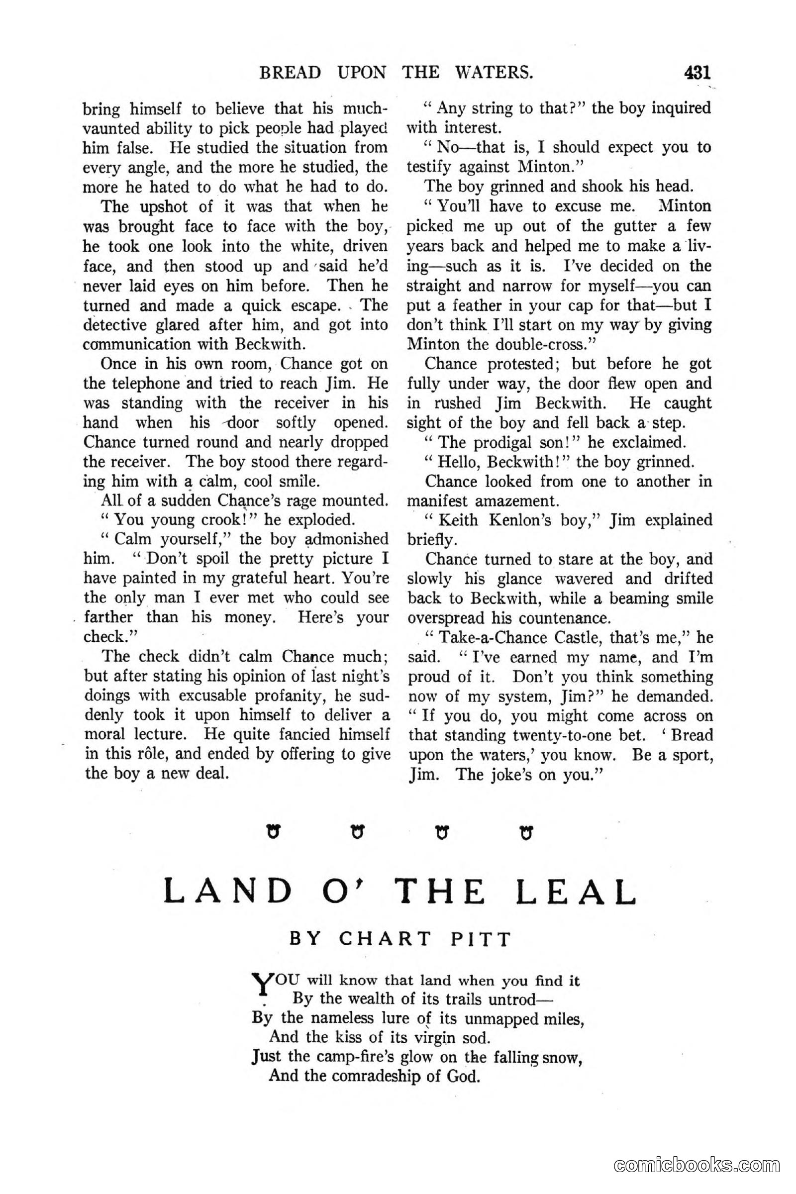 All Story Magazine, March 3, 1917 — page 89 of 192