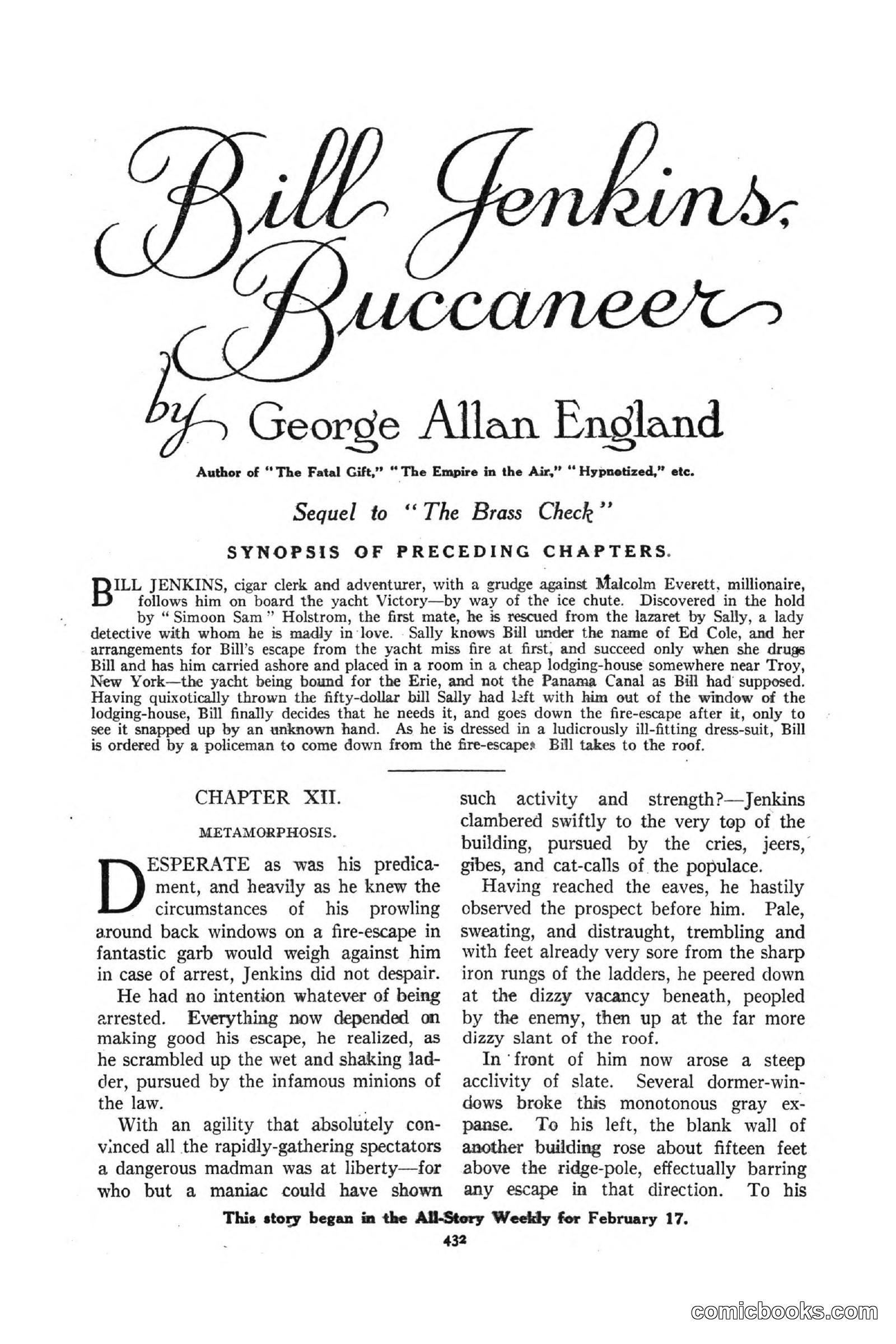 All Story Magazine, March 3, 1917 — page 90 of 192