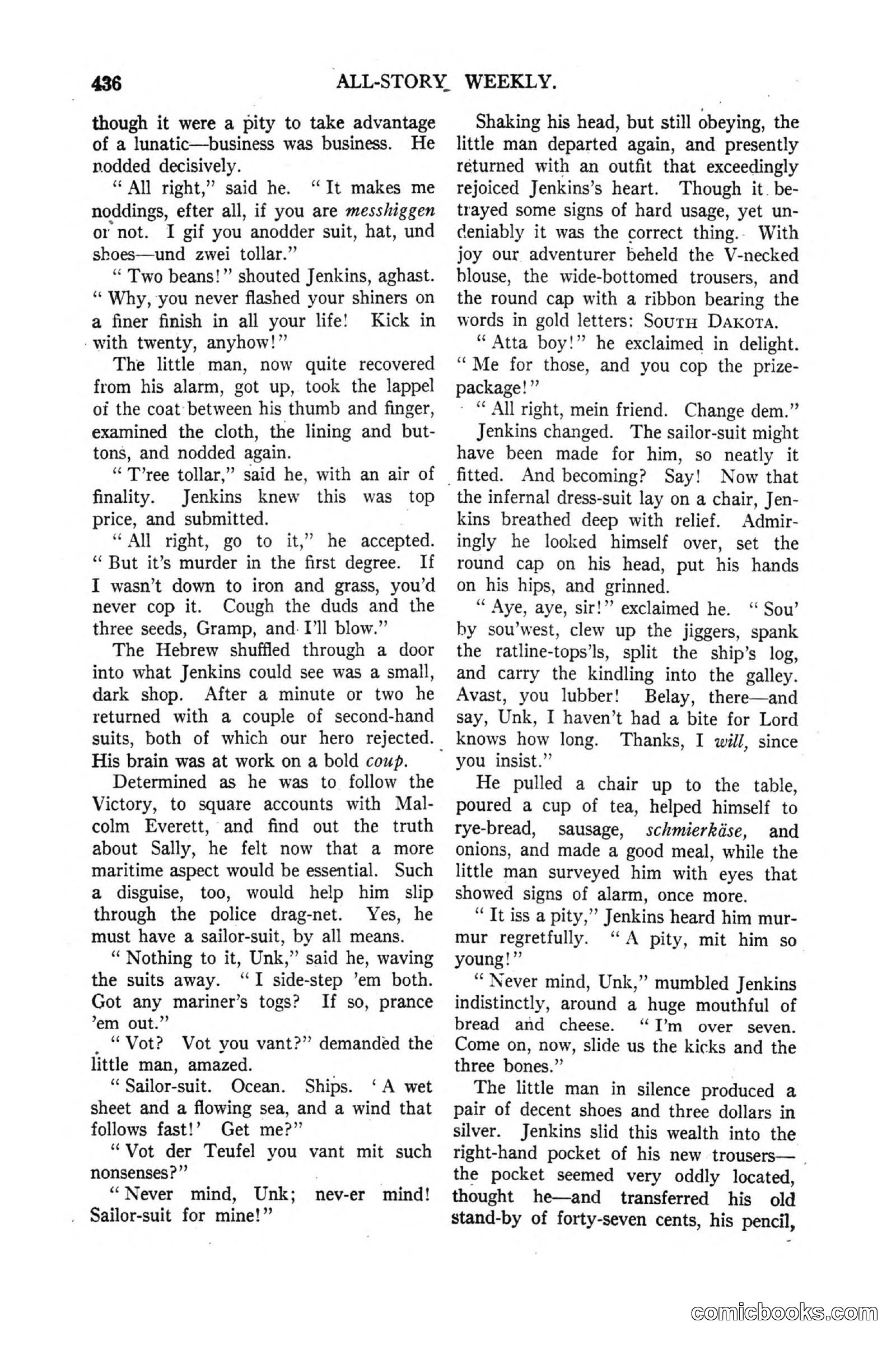 All Story Magazine, March 3, 1917 — page 94 of 192