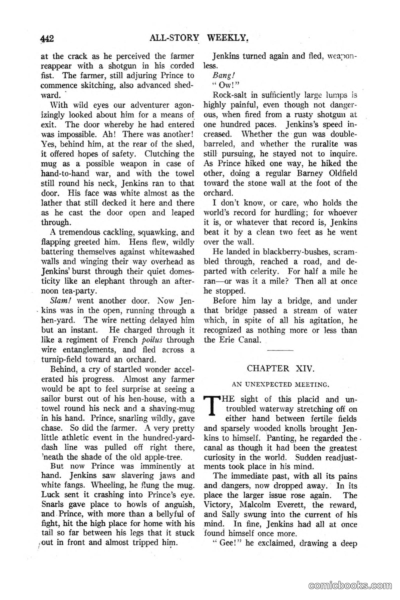 All Story Magazine, March 3, 1917 — page 100 of 192