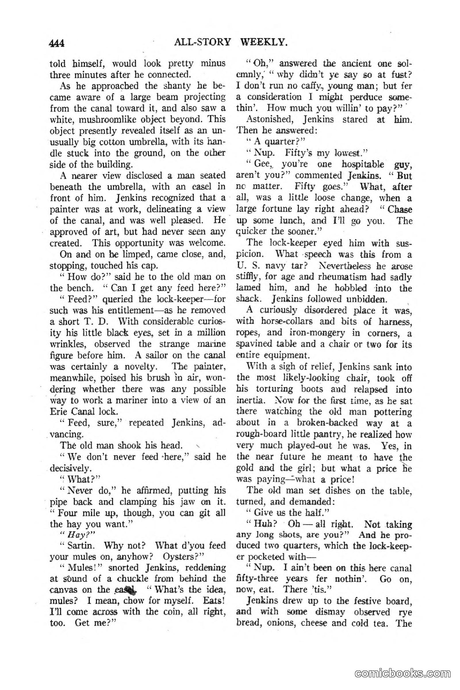 All Story Magazine, March 3, 1917 — page 102 of 192