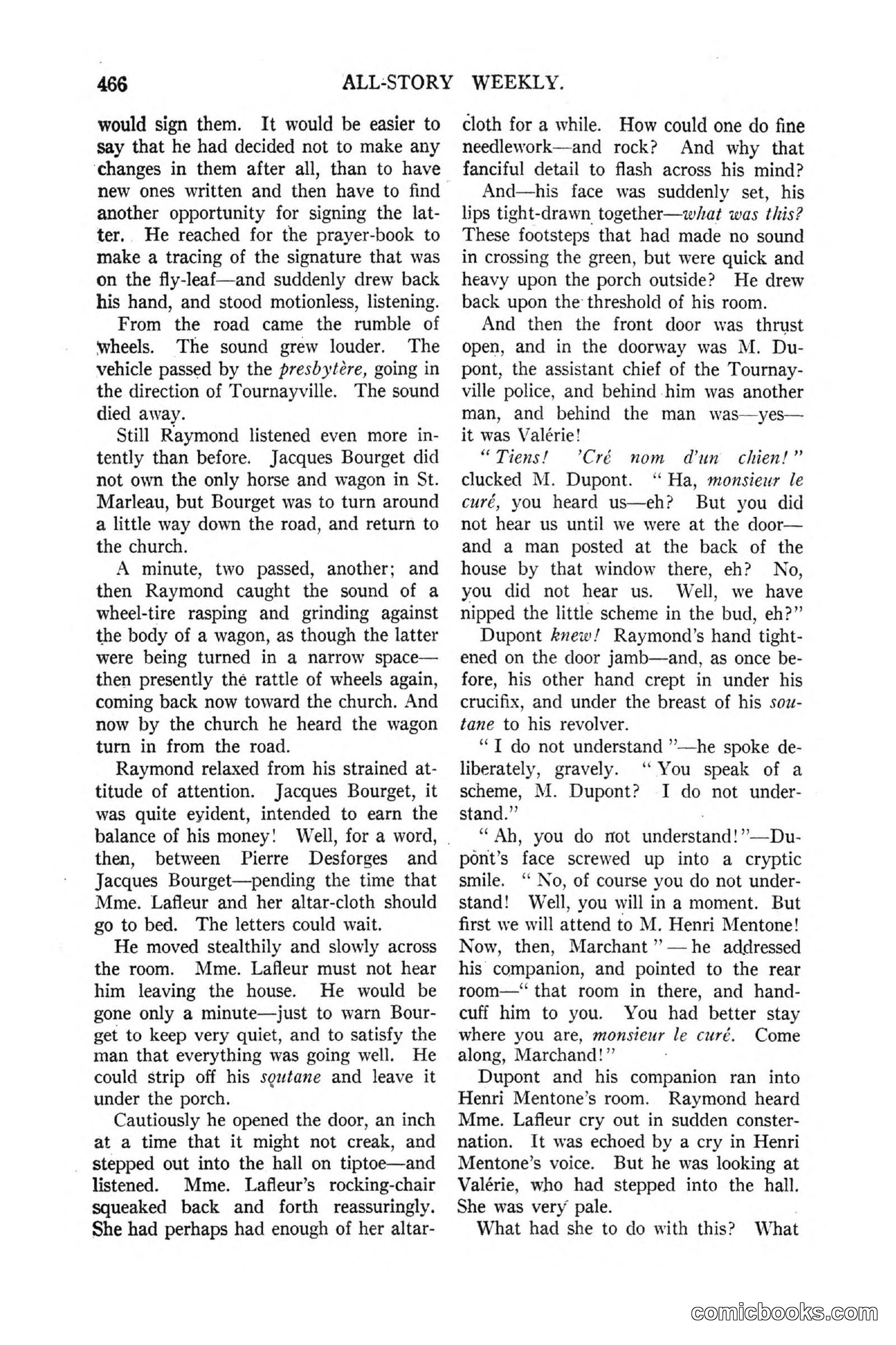 All Story Magazine, March 3, 1917 — page 124 of 192
