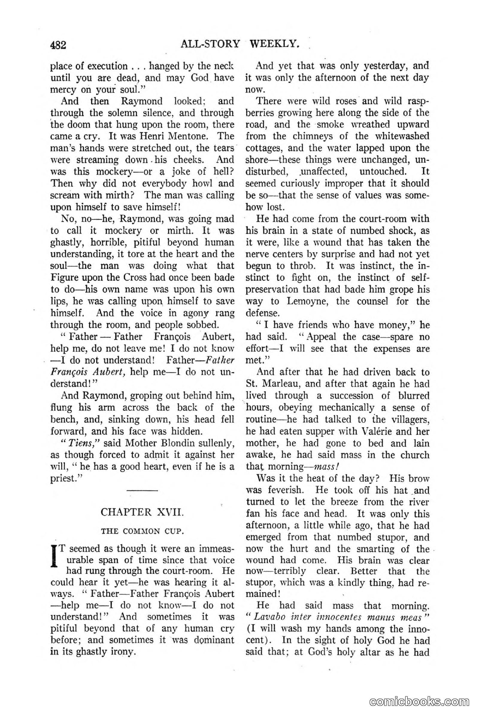 All Story Magazine, March 3, 1917 — page 140 of 192