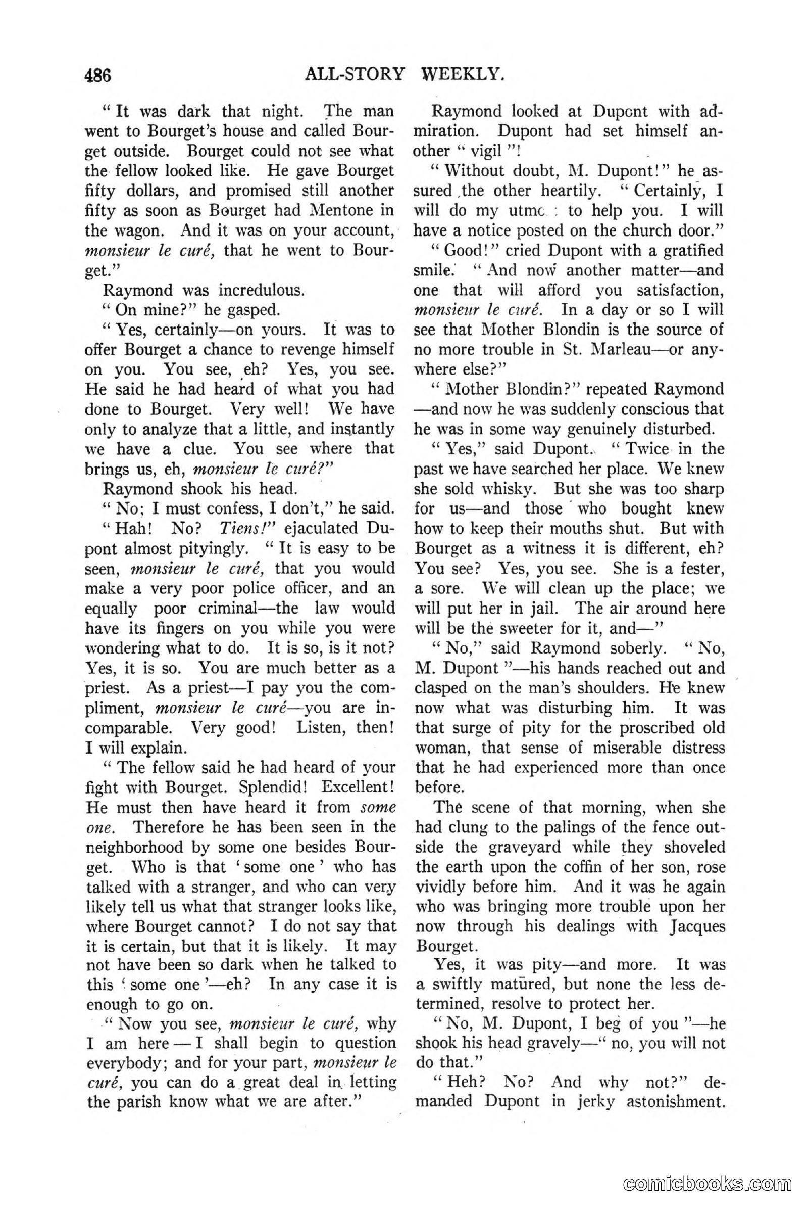 All Story Magazine, March 3, 1917 — page 144 of 192