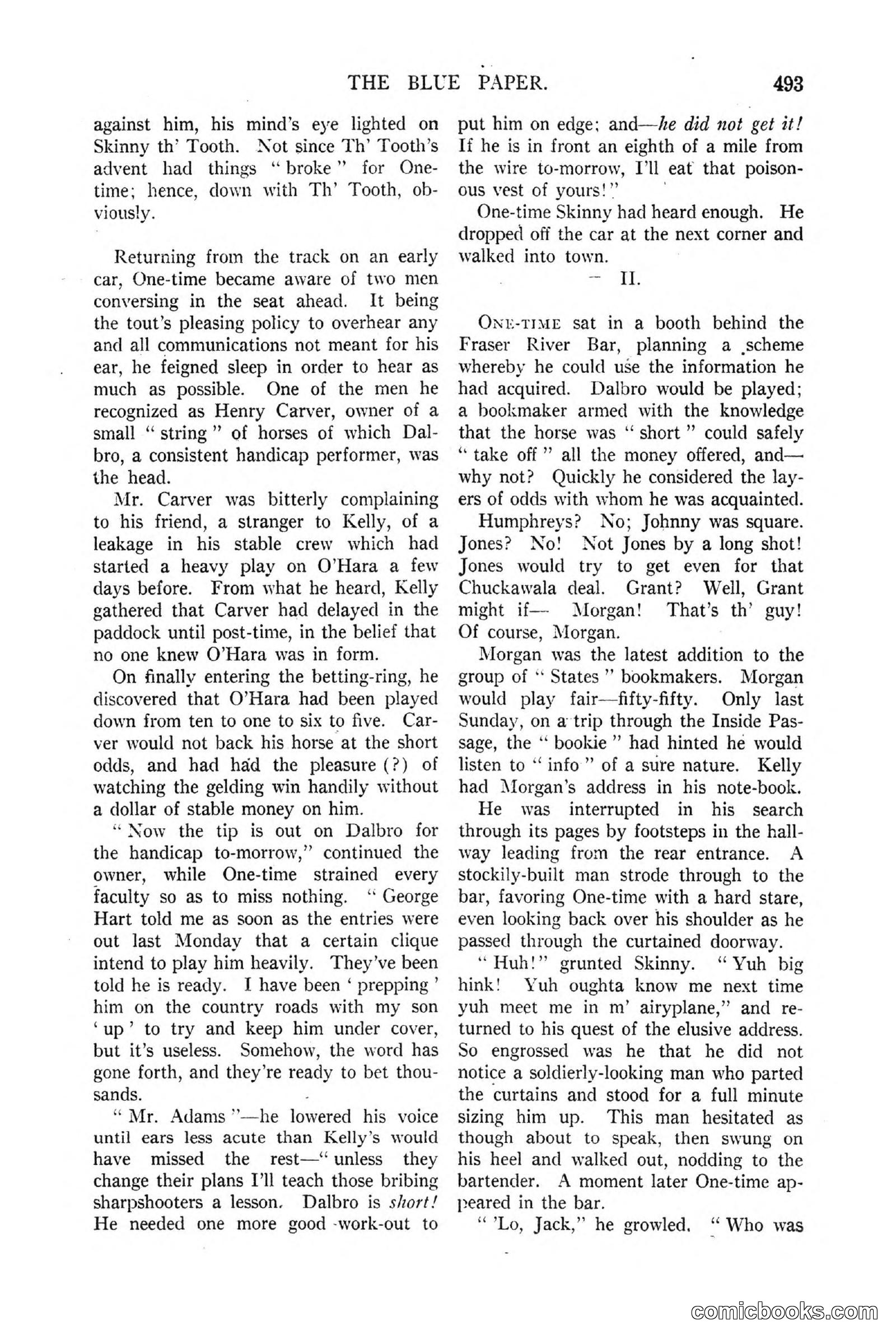 All Story Magazine, March 3, 1917 — page 151 of 192