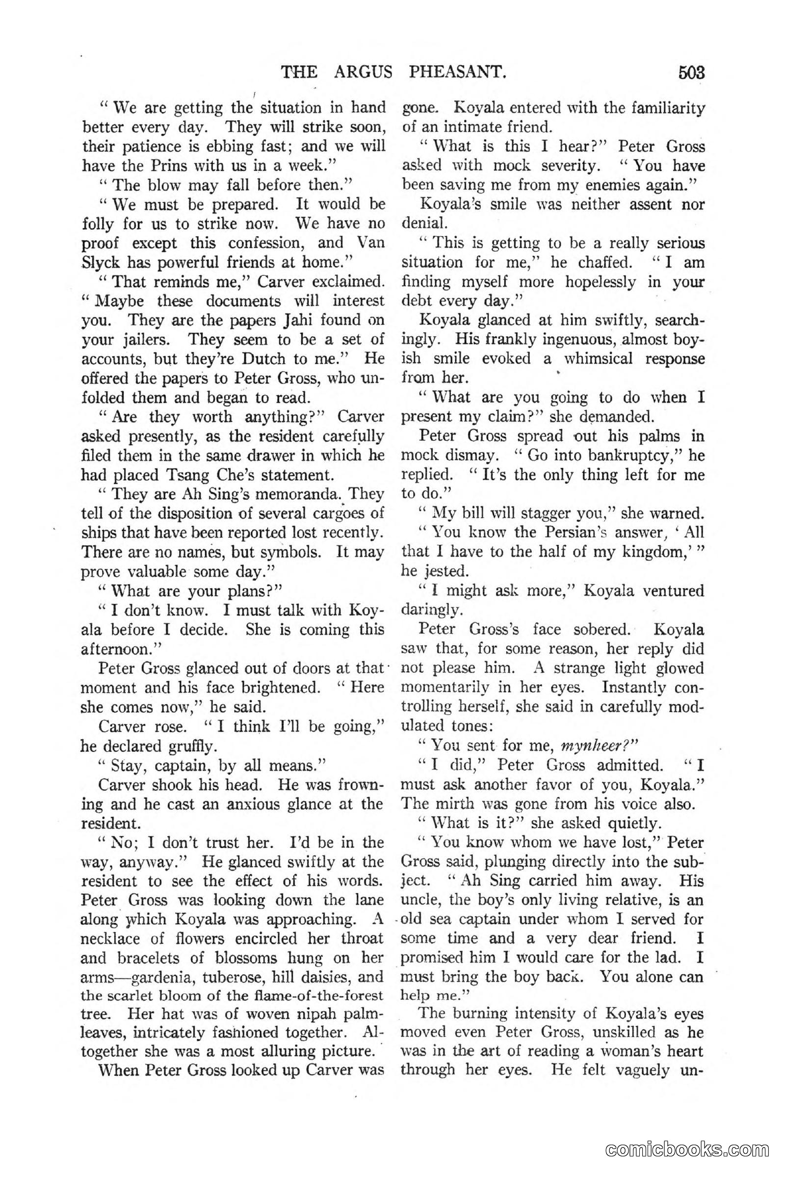 All Story Magazine, March 3, 1917 — page 161 of 192