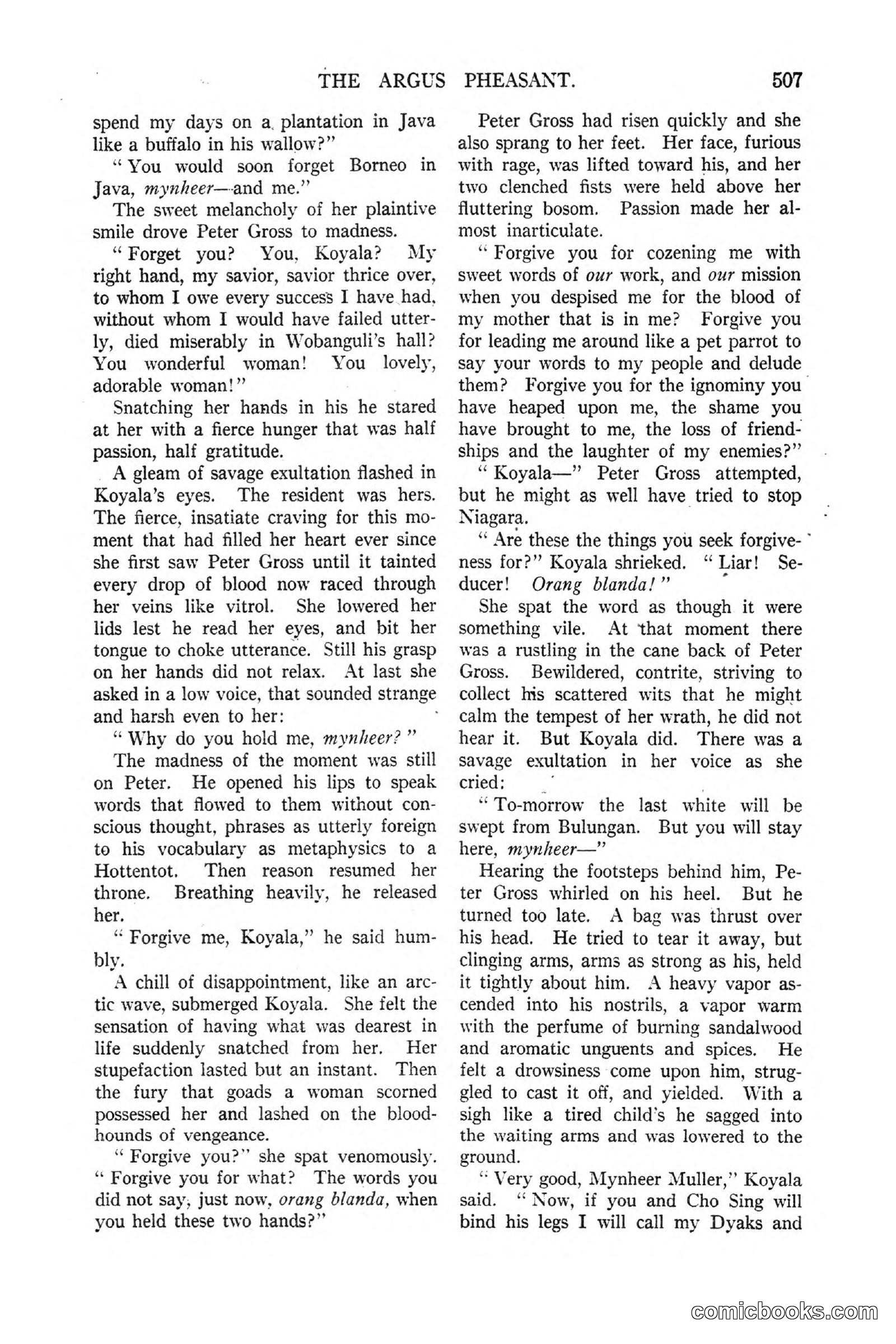 All Story Magazine, March 3, 1917 — page 165 of 192